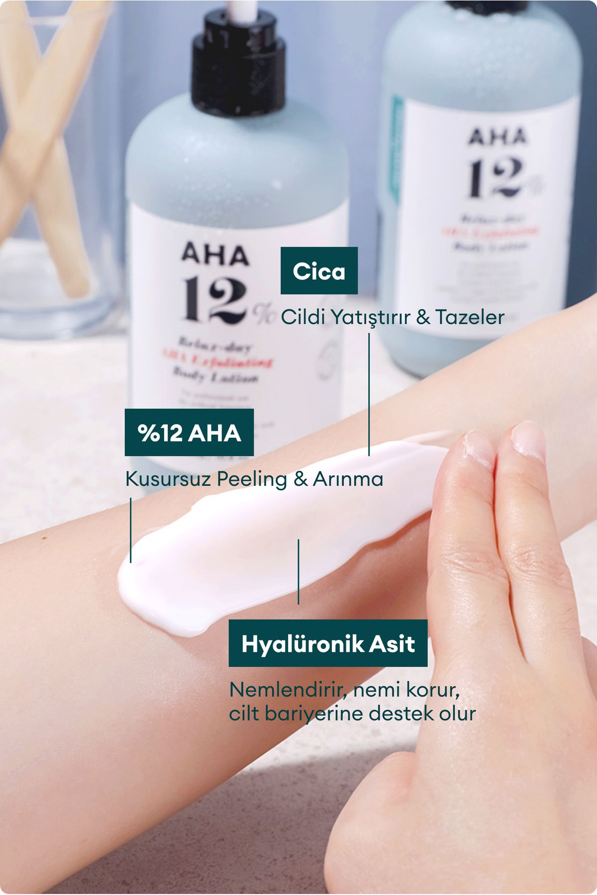 Village 11 Factory-Relax Day Aha - Purifying Glycolic Acid Body Peeling Lotion Against Ingrown Spots and Blackening 6