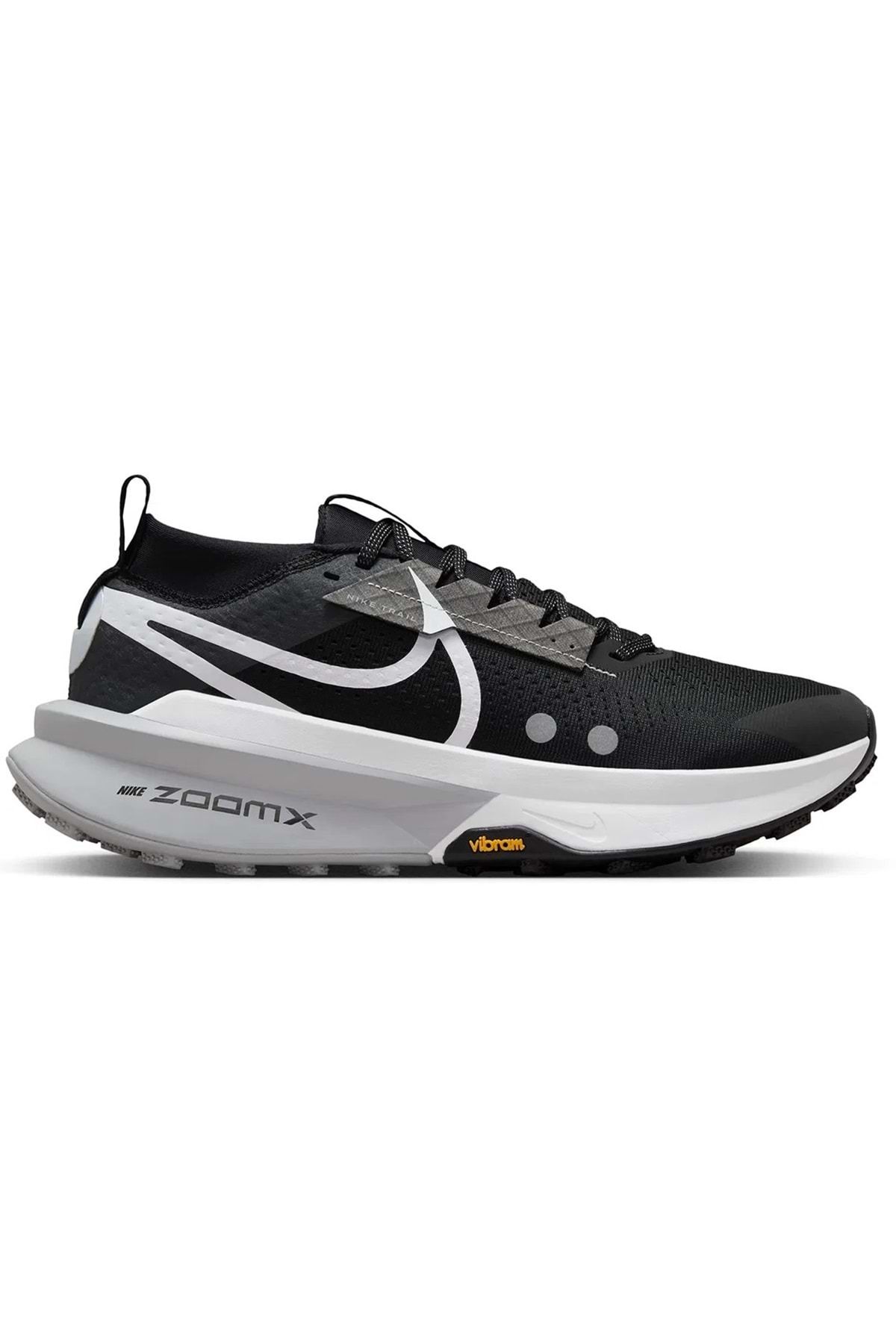 Nike Zoom X Zegama Trail 2 Vibram Kaymaz Taban Fd5191-fd5190 Unisex Spor Ayakkabı Siyah-beyaz