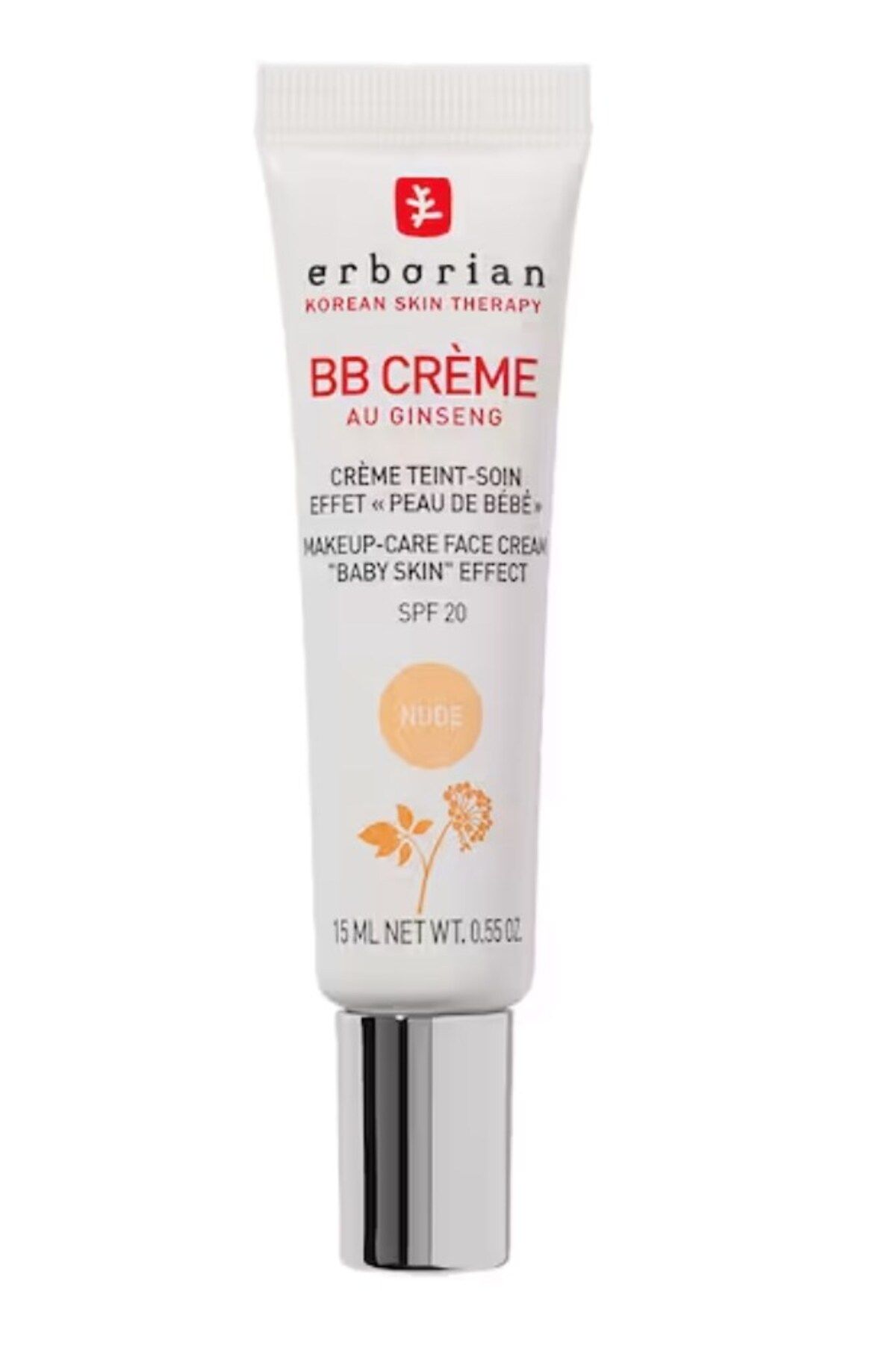 erborian Ginseng BB Crème Baby Skin Effect Nude - BB Krem