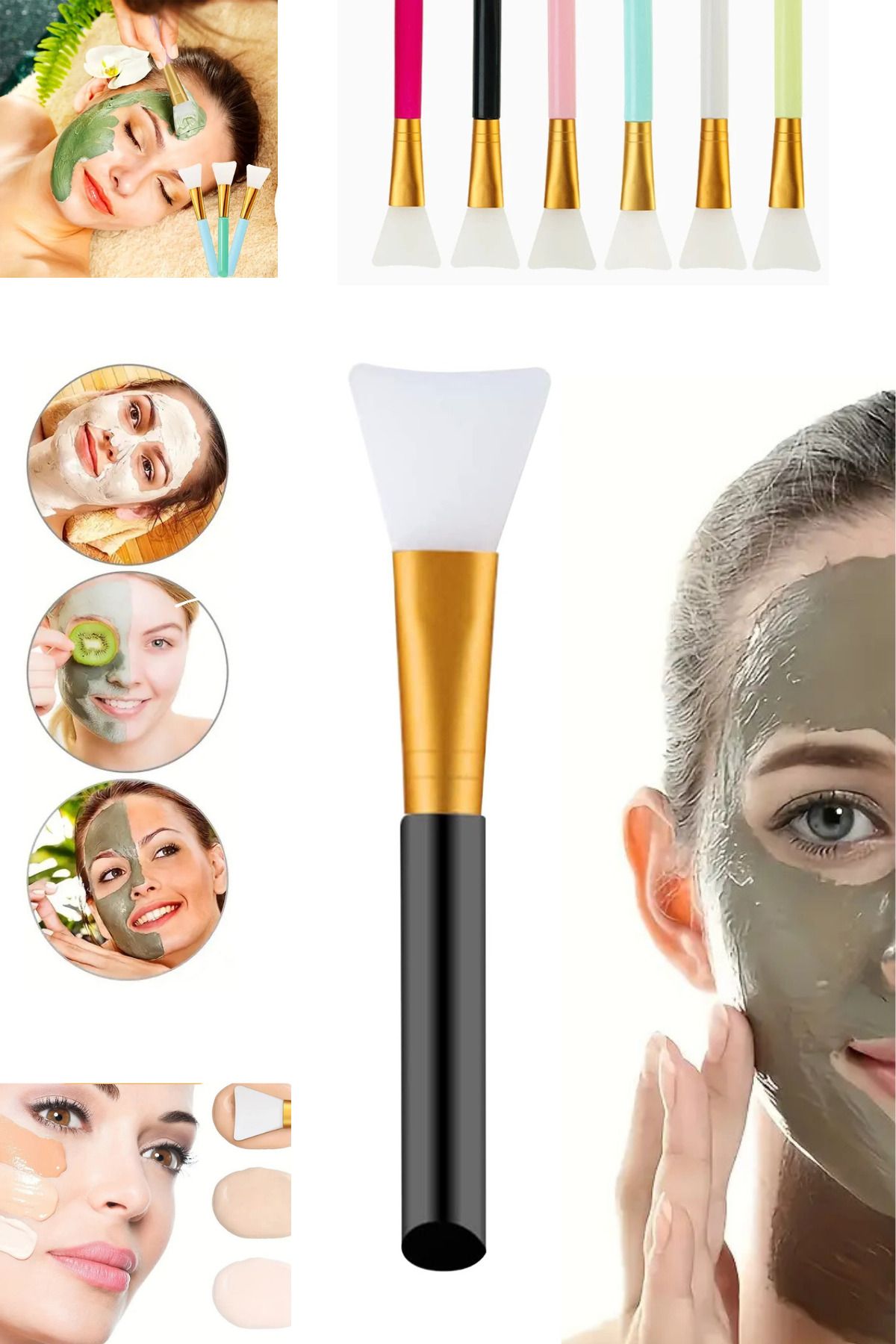 Lurette 1 Adet Silikon Maske Sürme Spatulası