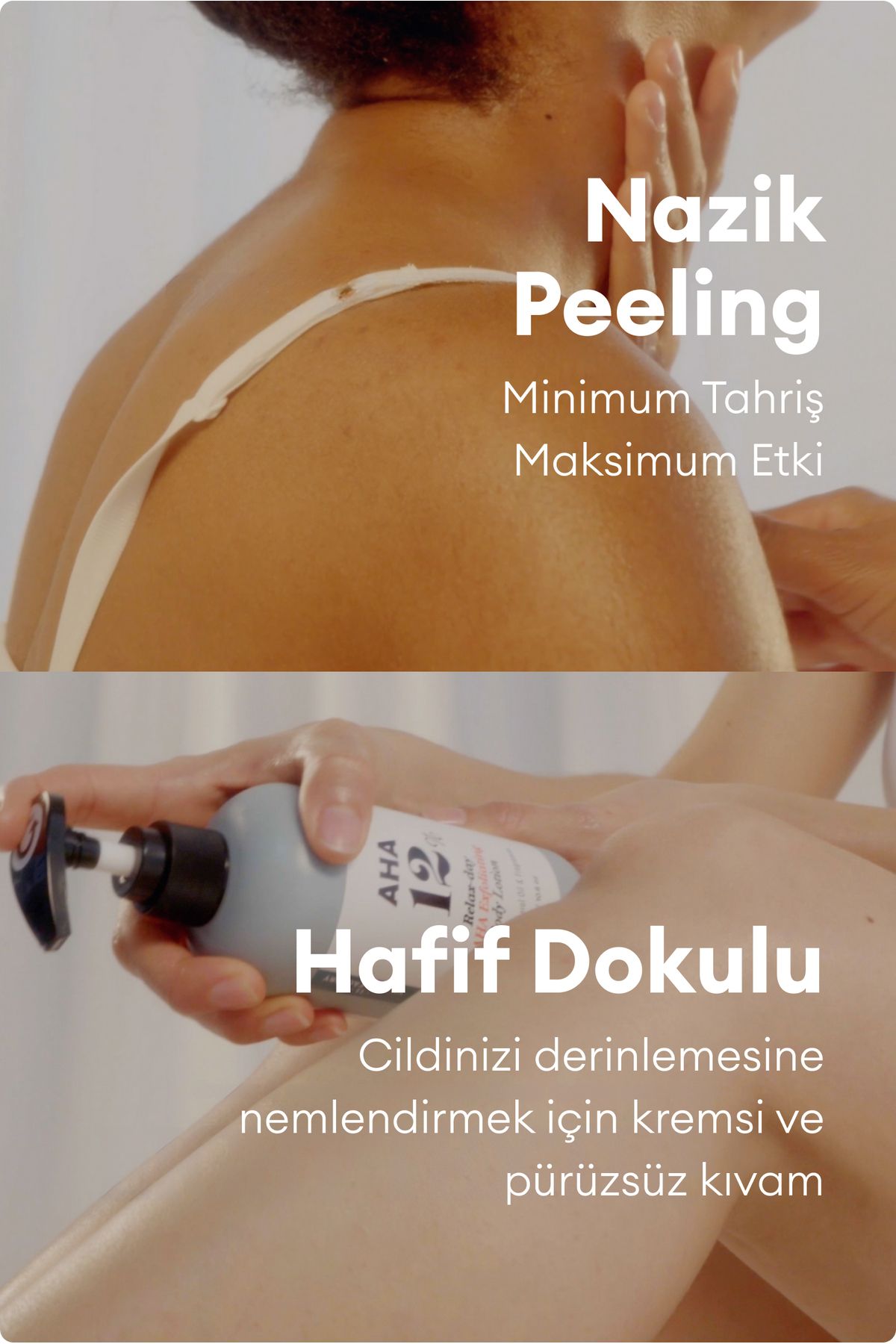 Village 11 Factory-Relax Day Aha - Purifying Glycolic Acid Body Peeling Lotion Against Ingrown Spots and Blackening 4