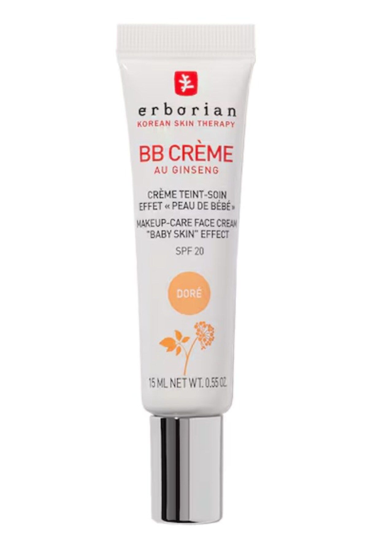 erborian Ginseng BB Crème Baby Skin Effect Dore - BB Krem