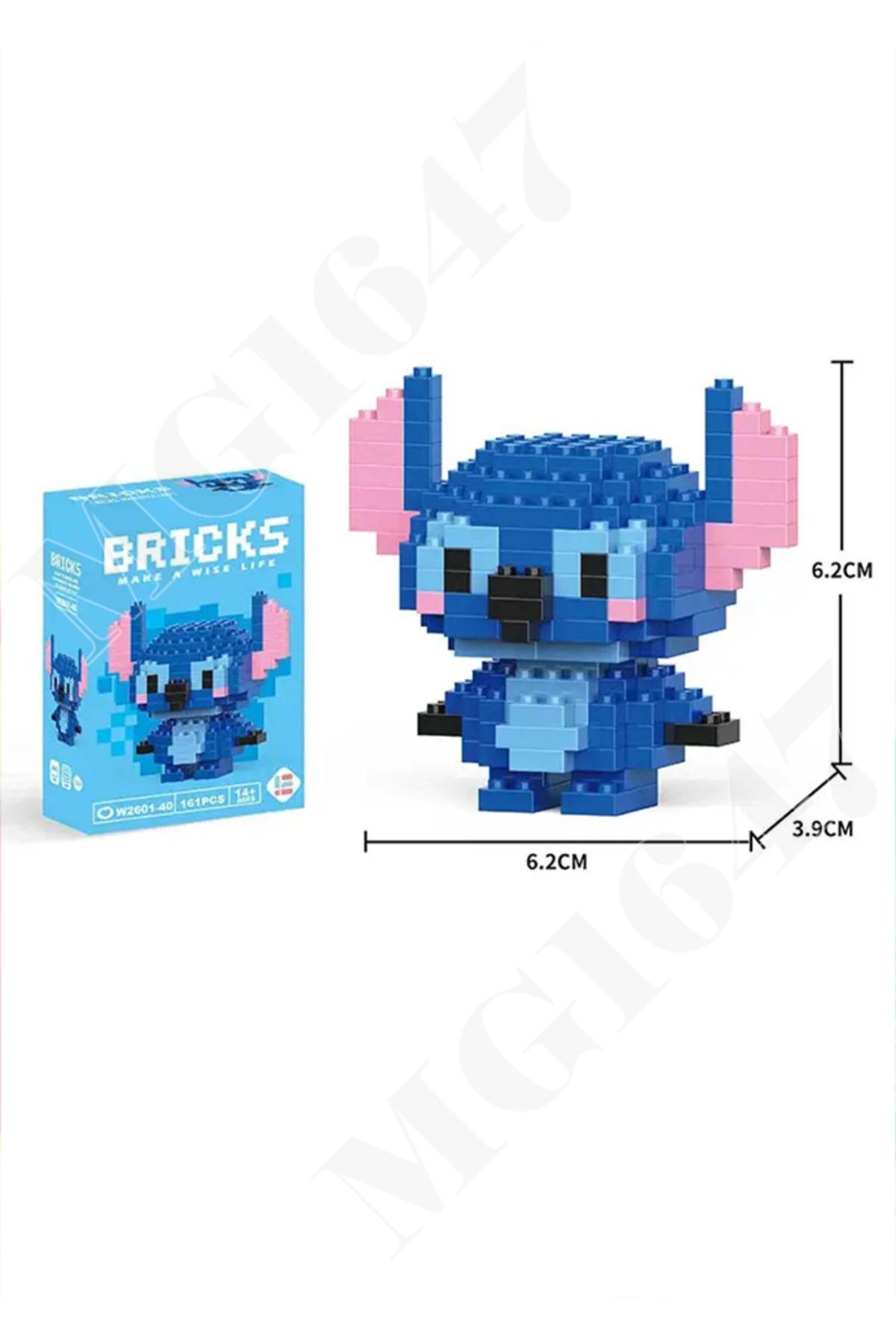 Bricks-Stitch Bricks Character Figure 3D Jigsaw Puzzle Building Toys 2