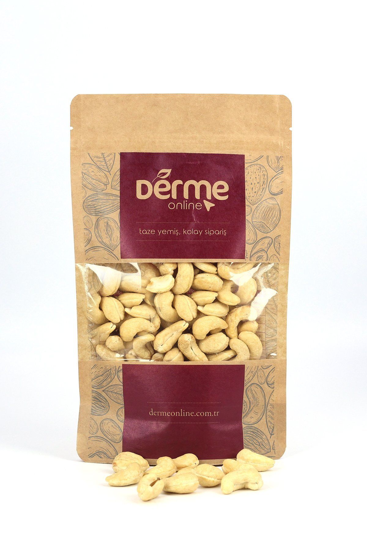 Derme Çiğ Kaju Naturel Jumbo 200 gram