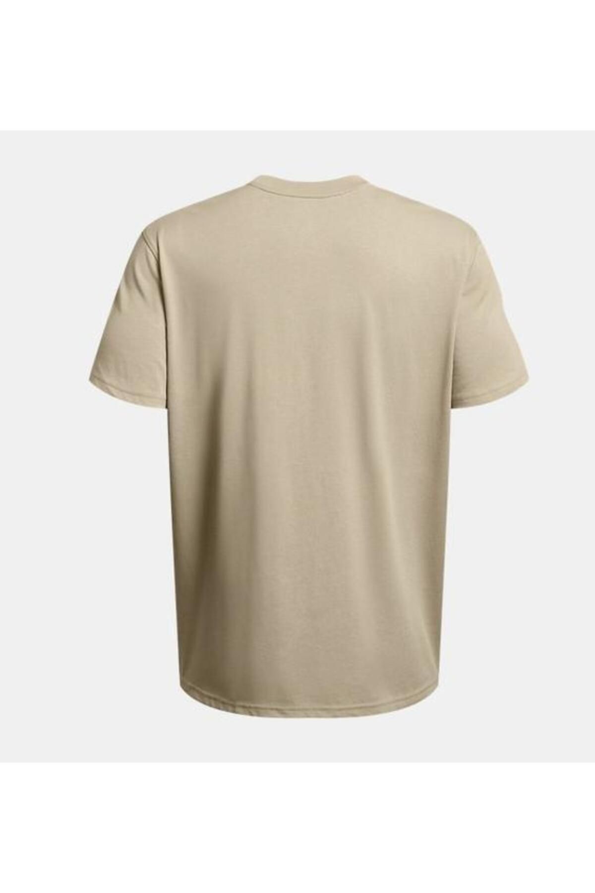 تی شرت سایز بزرگ نود مردانه برچسب زرهی سنگین وزن در UA آستین کوتاه 1382831 289 Under Armour