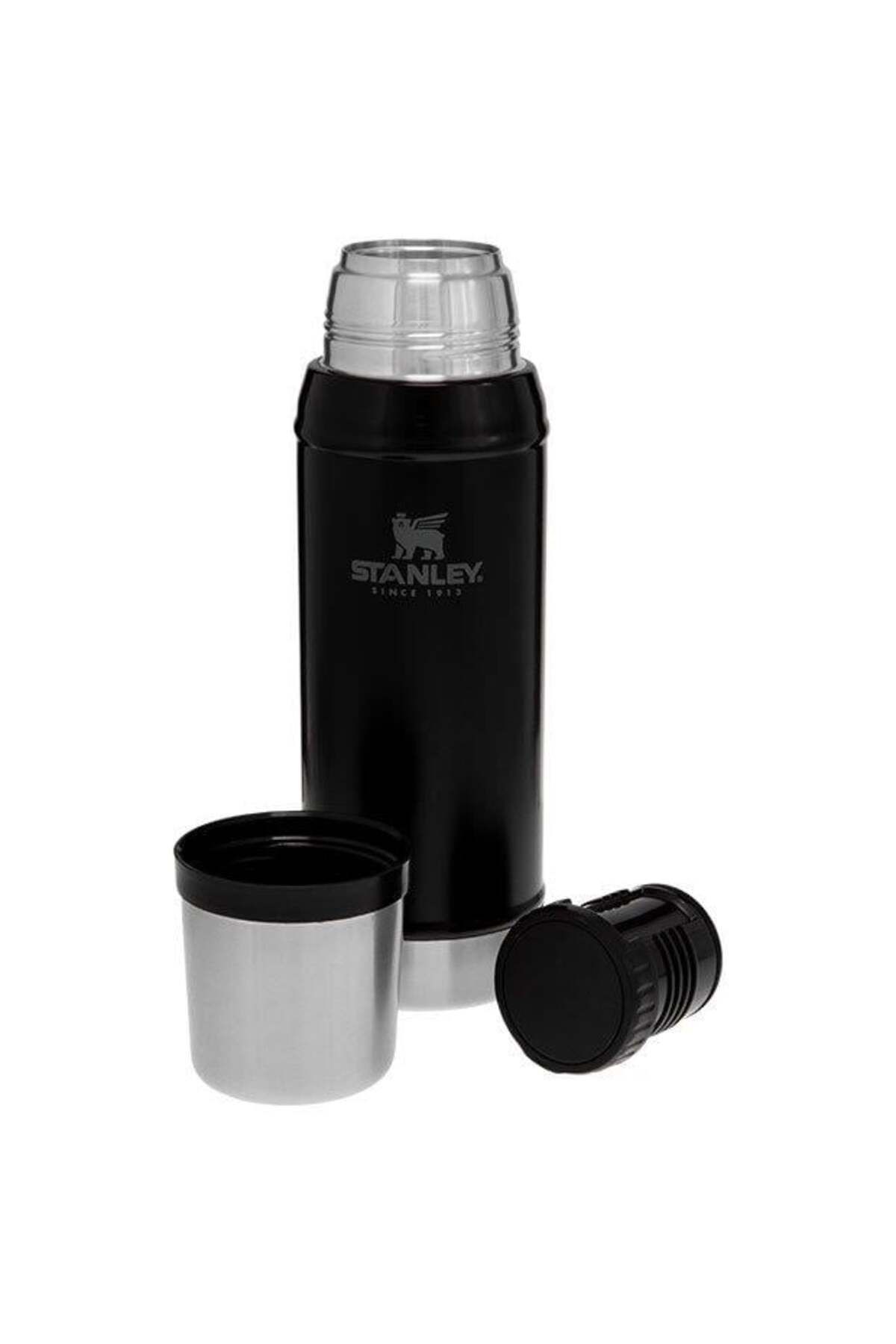 فلاسک مشکی 10 01612 028 سنگریزه سیاه مات Stanley