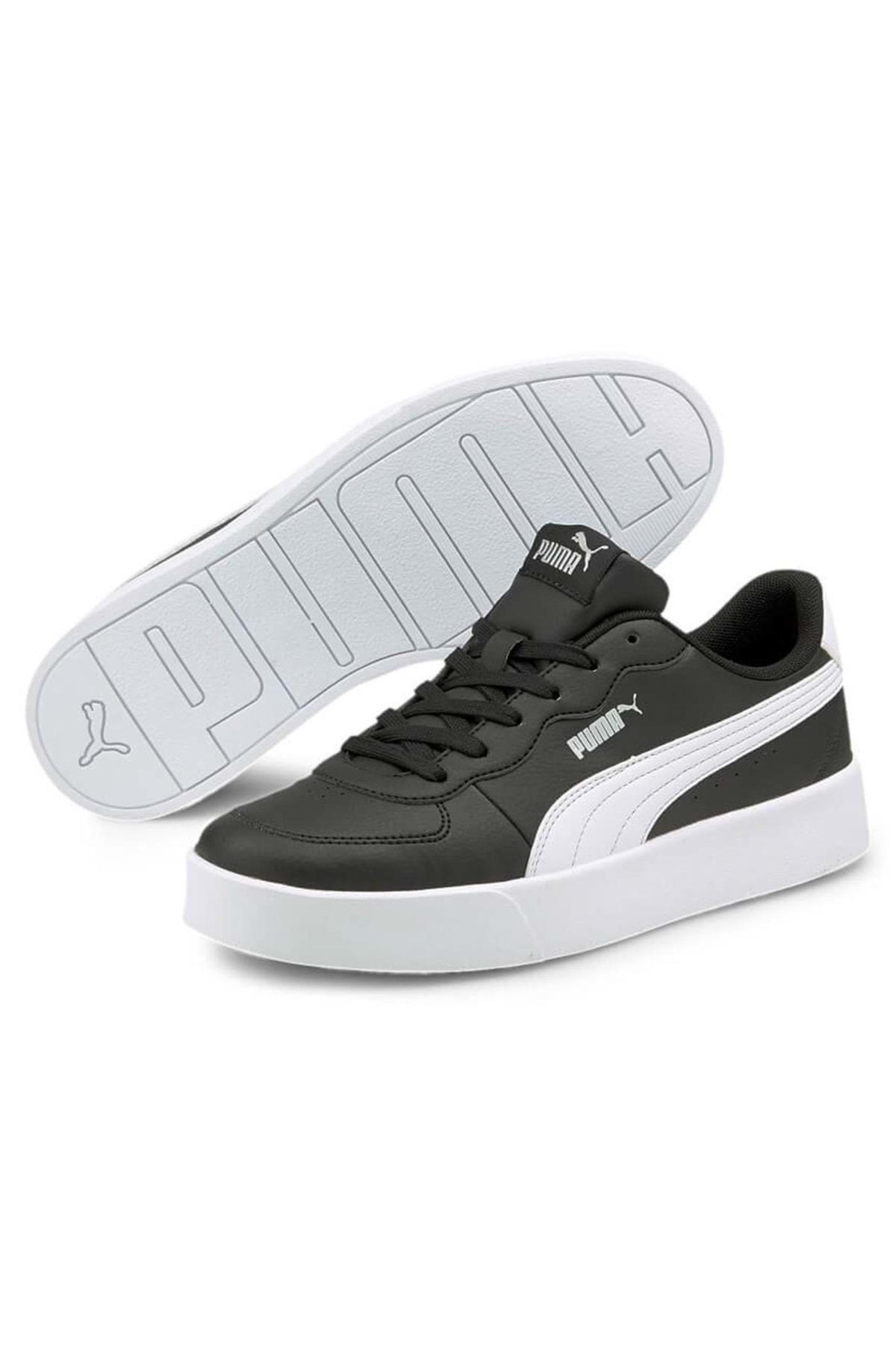 Puma Skye Clean 380147 Unisex Spor Ayakkabı Siyah-beyaz