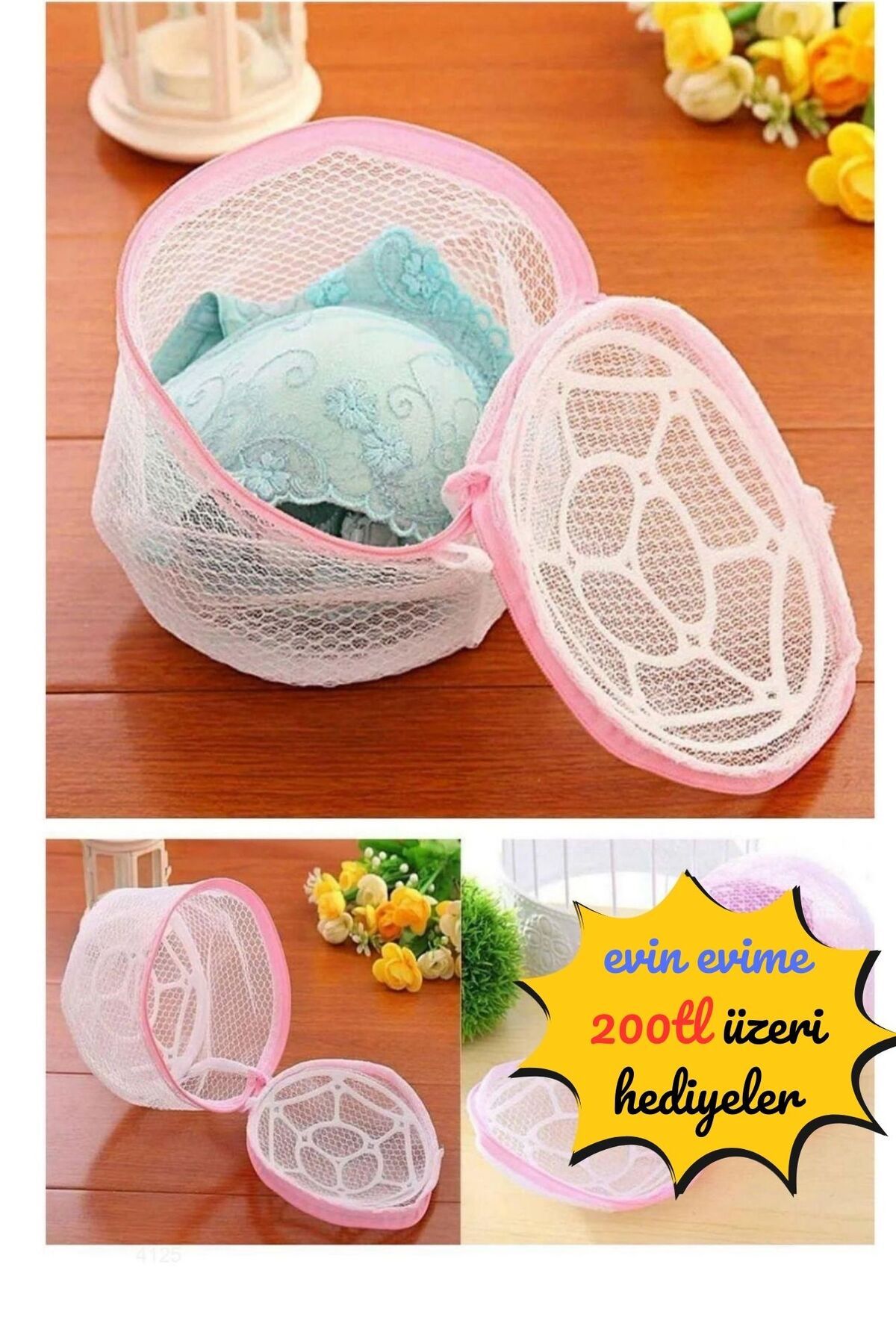 Evin Evime-Bra and Underwear Net Set 1