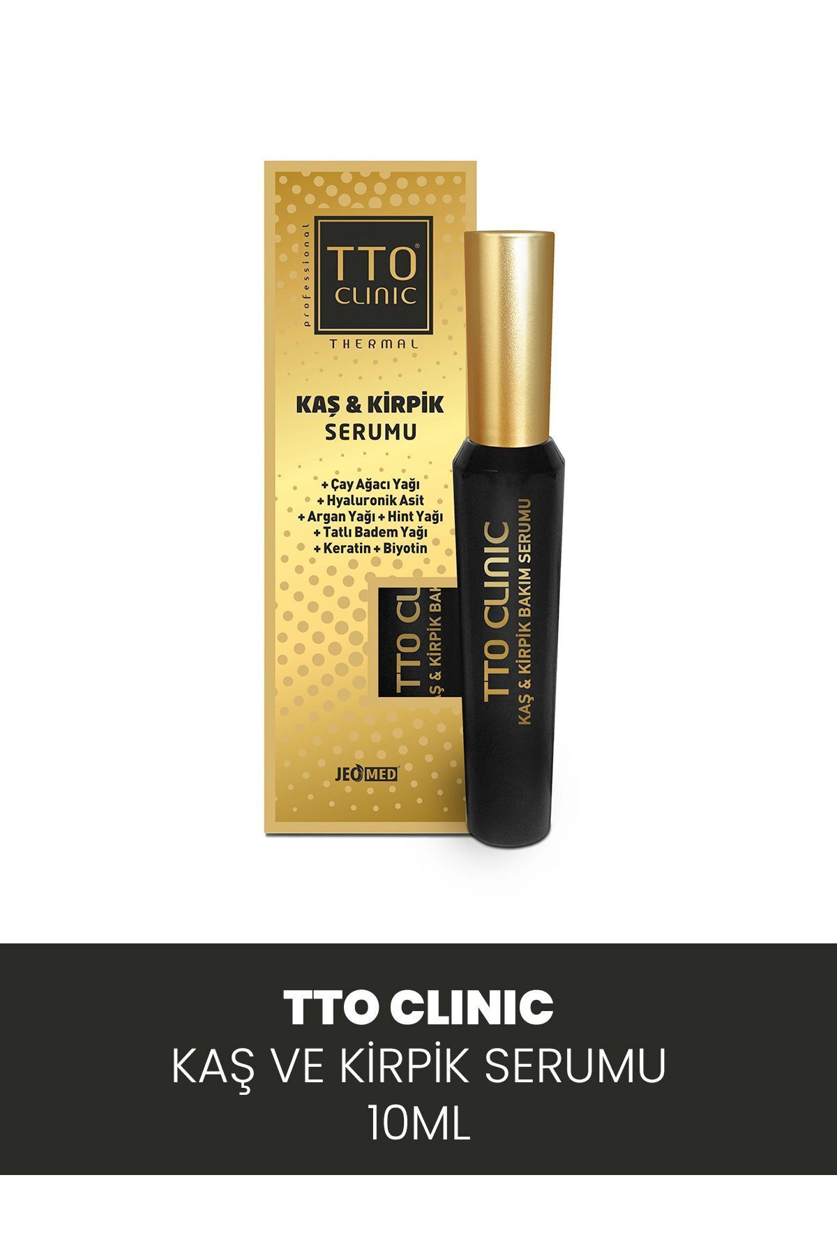 TTO Clınıc Kaş & Kirpik Bakım Serumu 10 Ml (çay Ağacı Yağı / Tea Tree Oıl)