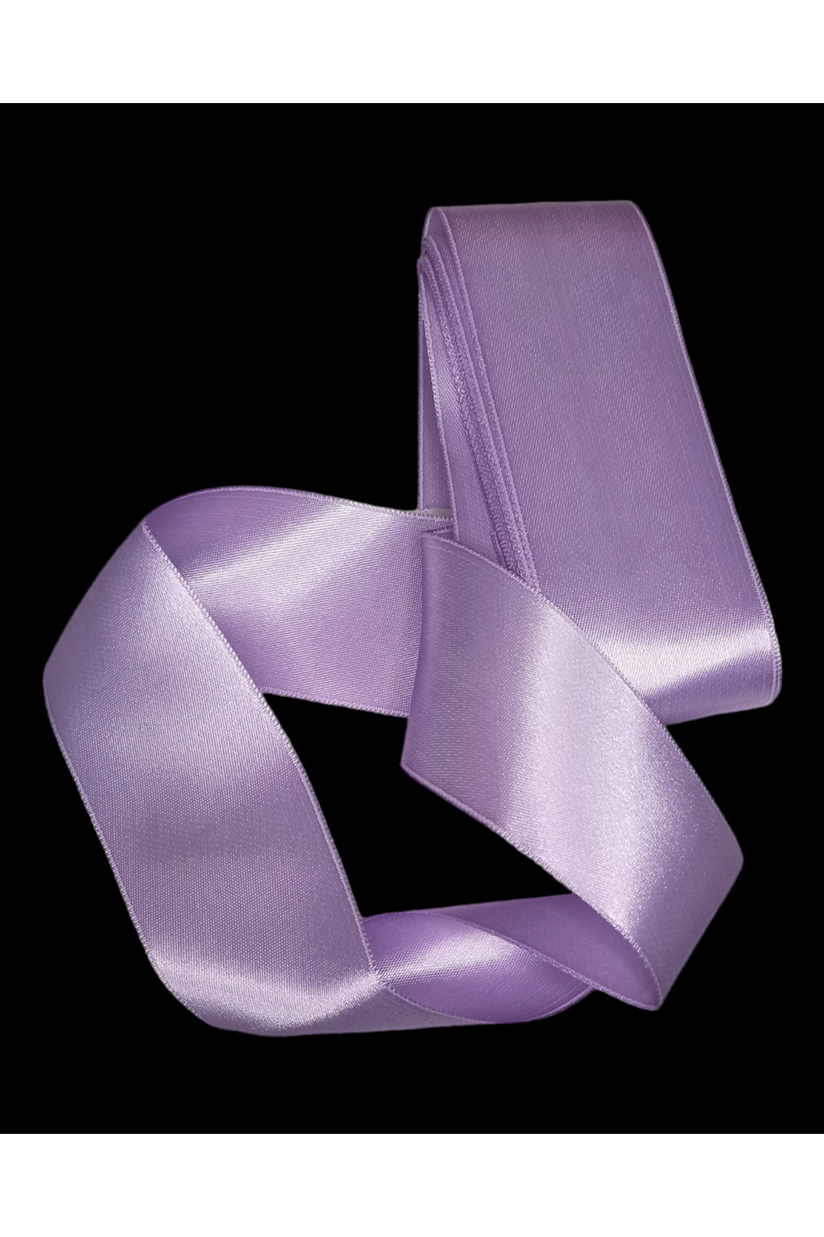 Purple Satin Ribbon 6 Cm 10 Meters . One Ball Double-sided Rose Bouquet Ribbon Flower Ribbon