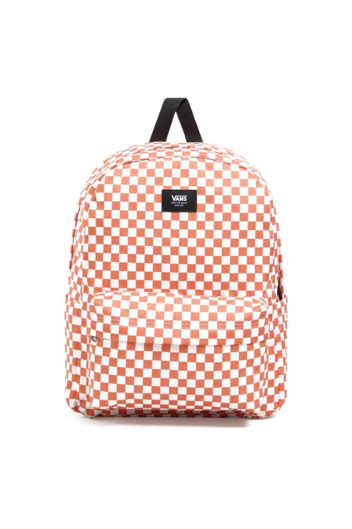 Vans-Hnedý kockovaný ruksak Vans Old Skool Check Backpack 1