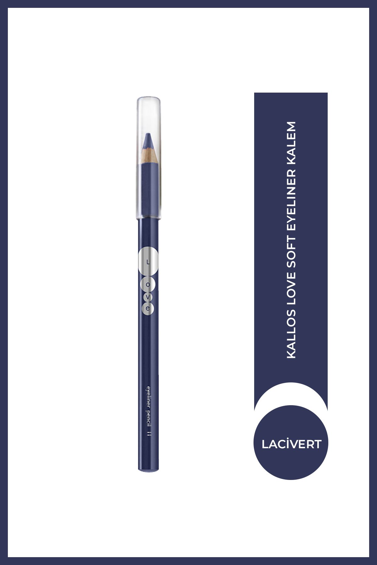 Kallos Cosmetics Kallos Love Lacivert Soft Eyeliner Kalem