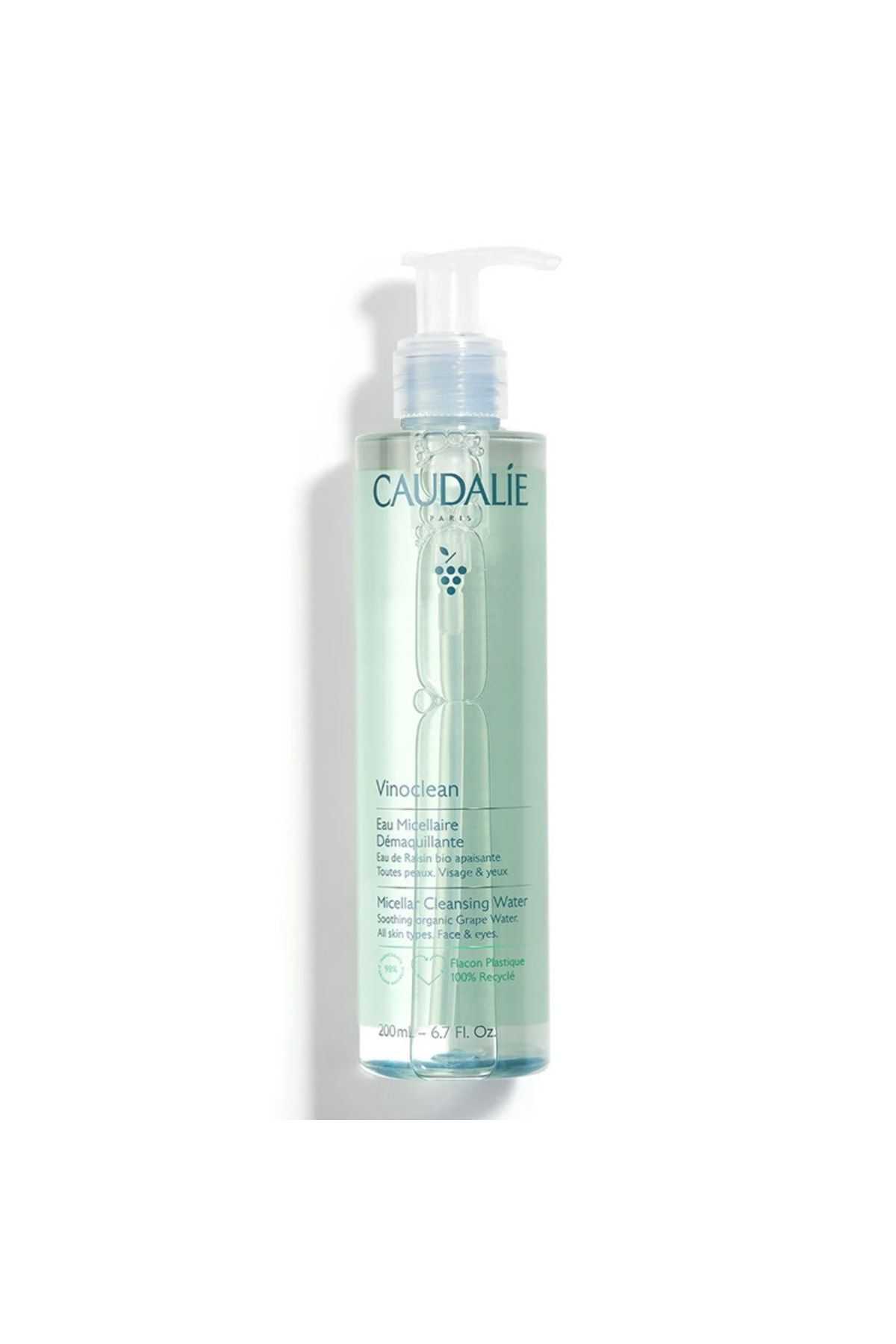 آب پاک کننده میسلار وینوکلین 200 میلی لیتر Caudalie