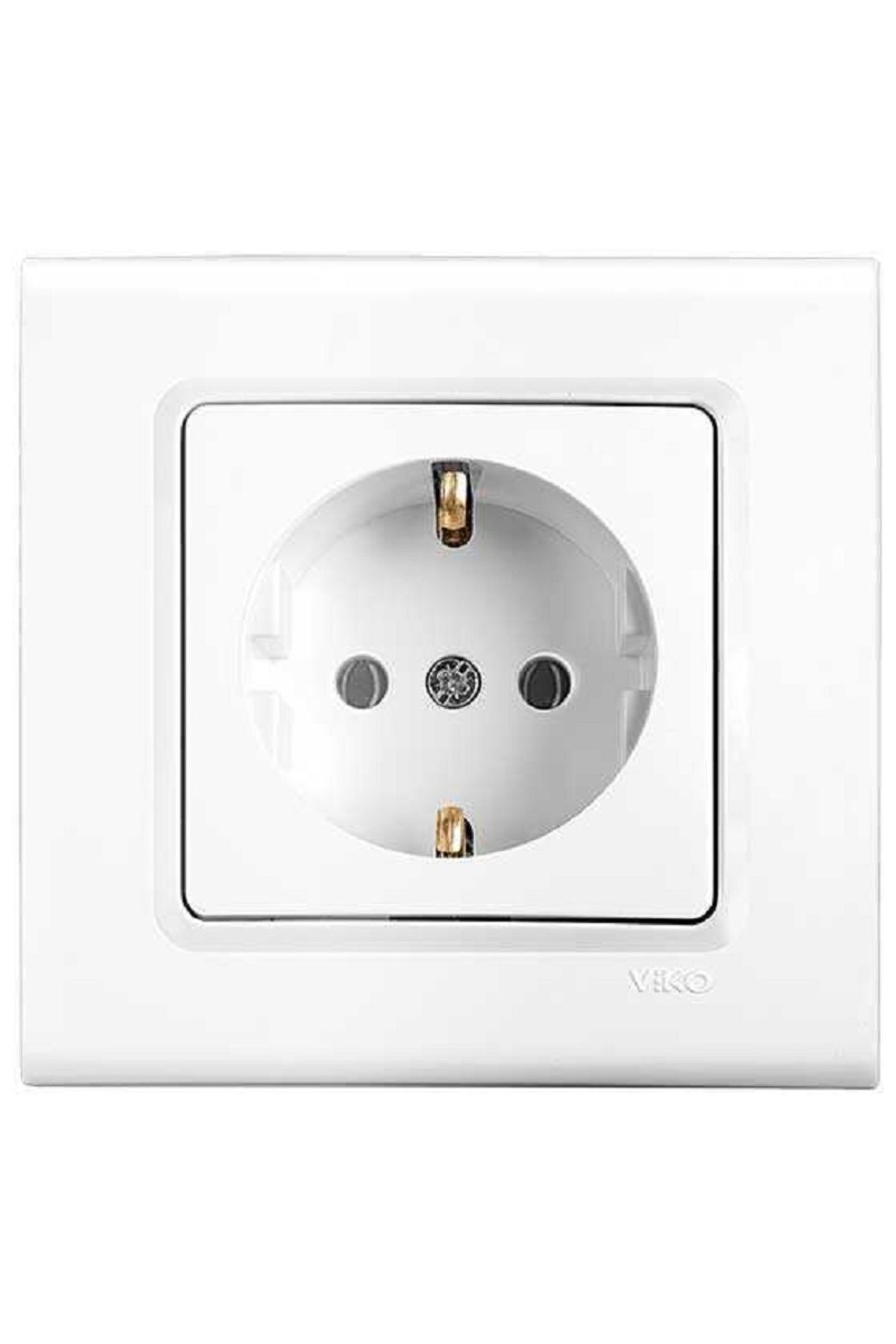 VİKO-Viko Linnera - Grounded White Socket (Excluding Frame) 90440008 2