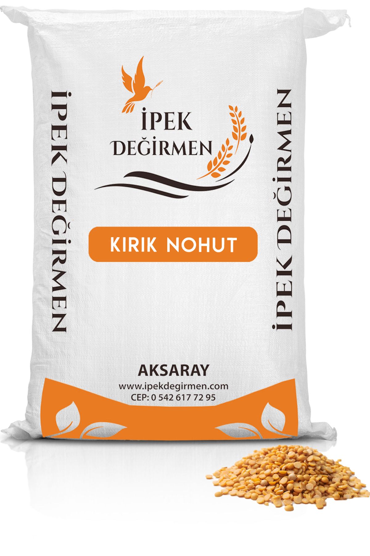 İpek Değirmen 5 Kg Kırık Nohut Ekonomik Yemeklik