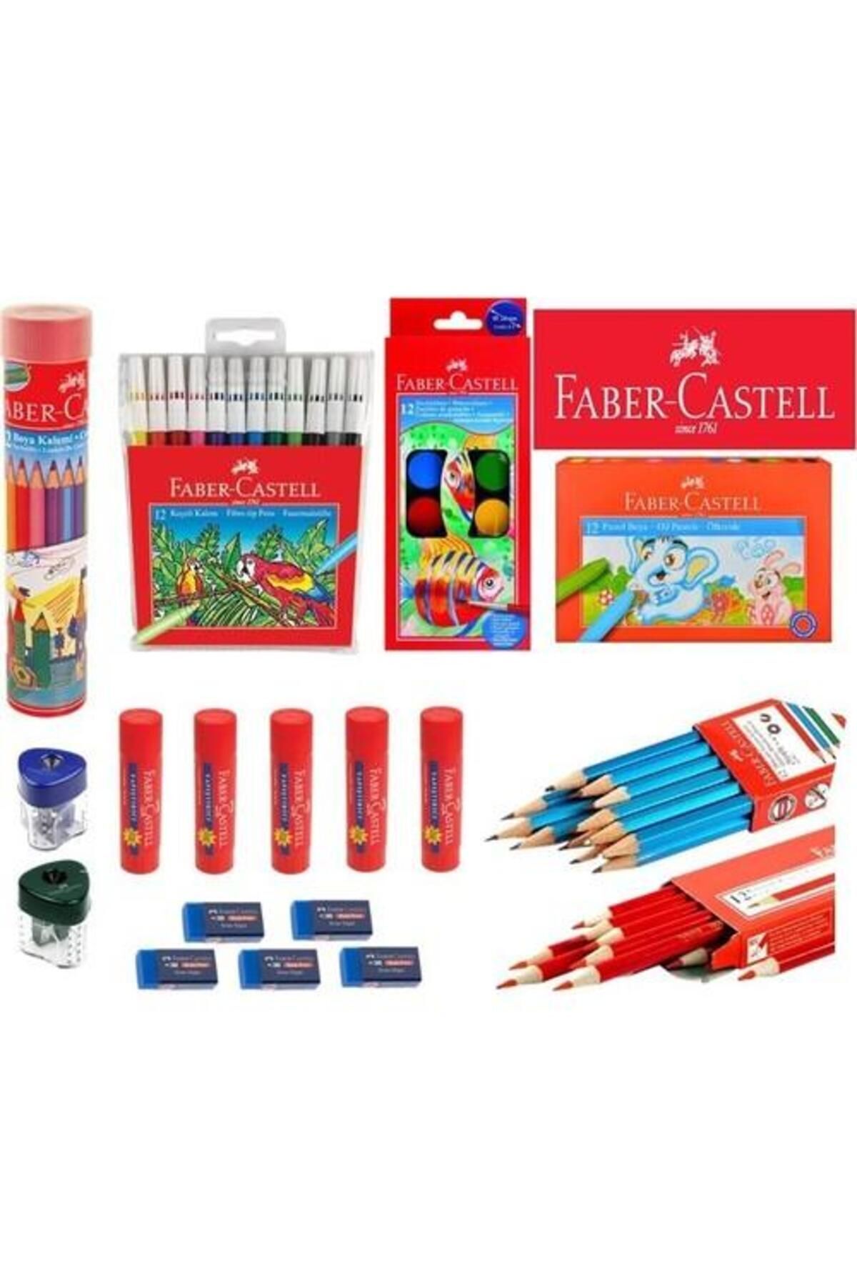 Faber Castell Faber-castell 666 Okul Öğrenci Boya Seti 320Cseri