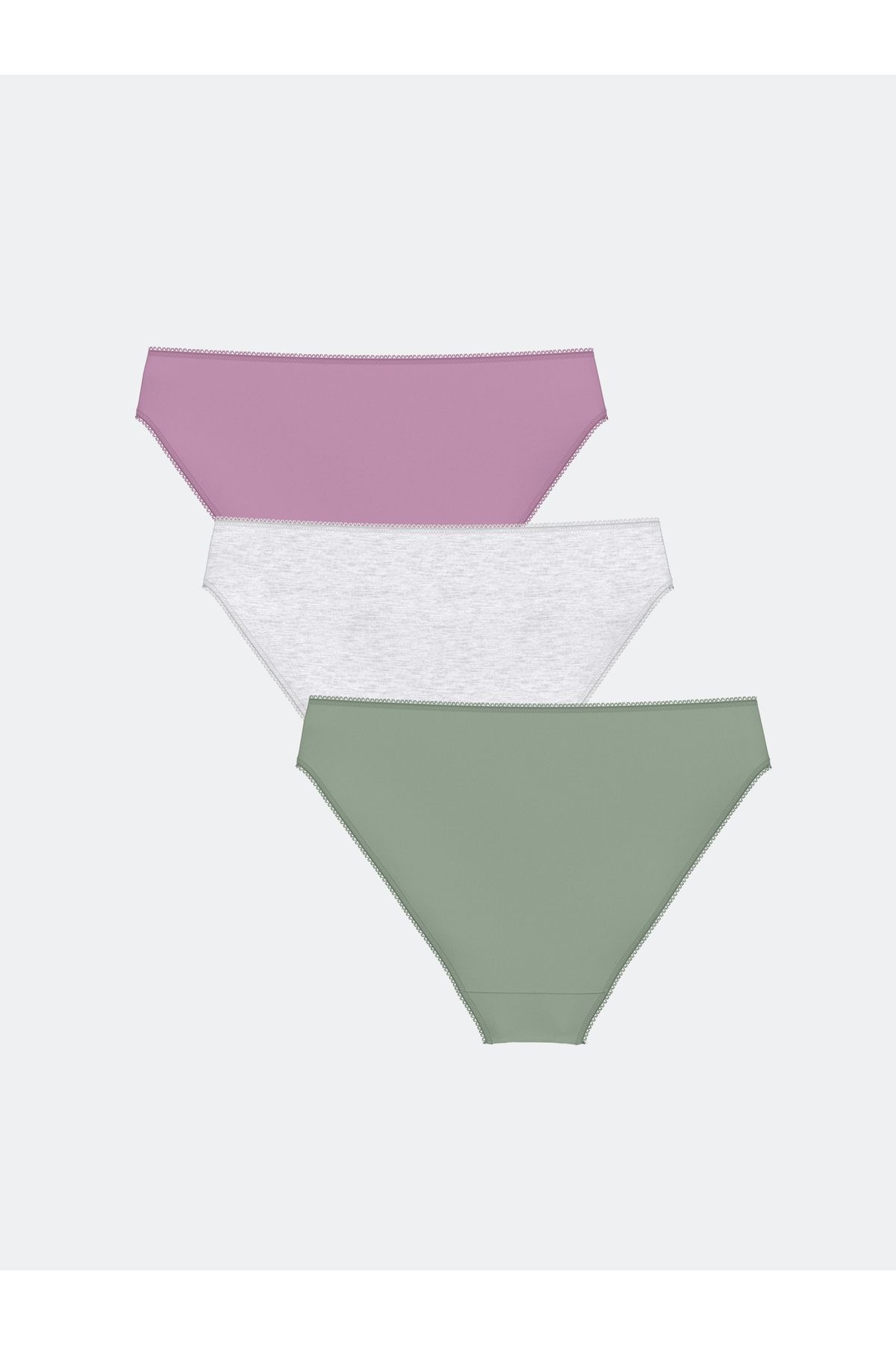 LC Waikiki-Plain Bikini Panties 3 Pack 2