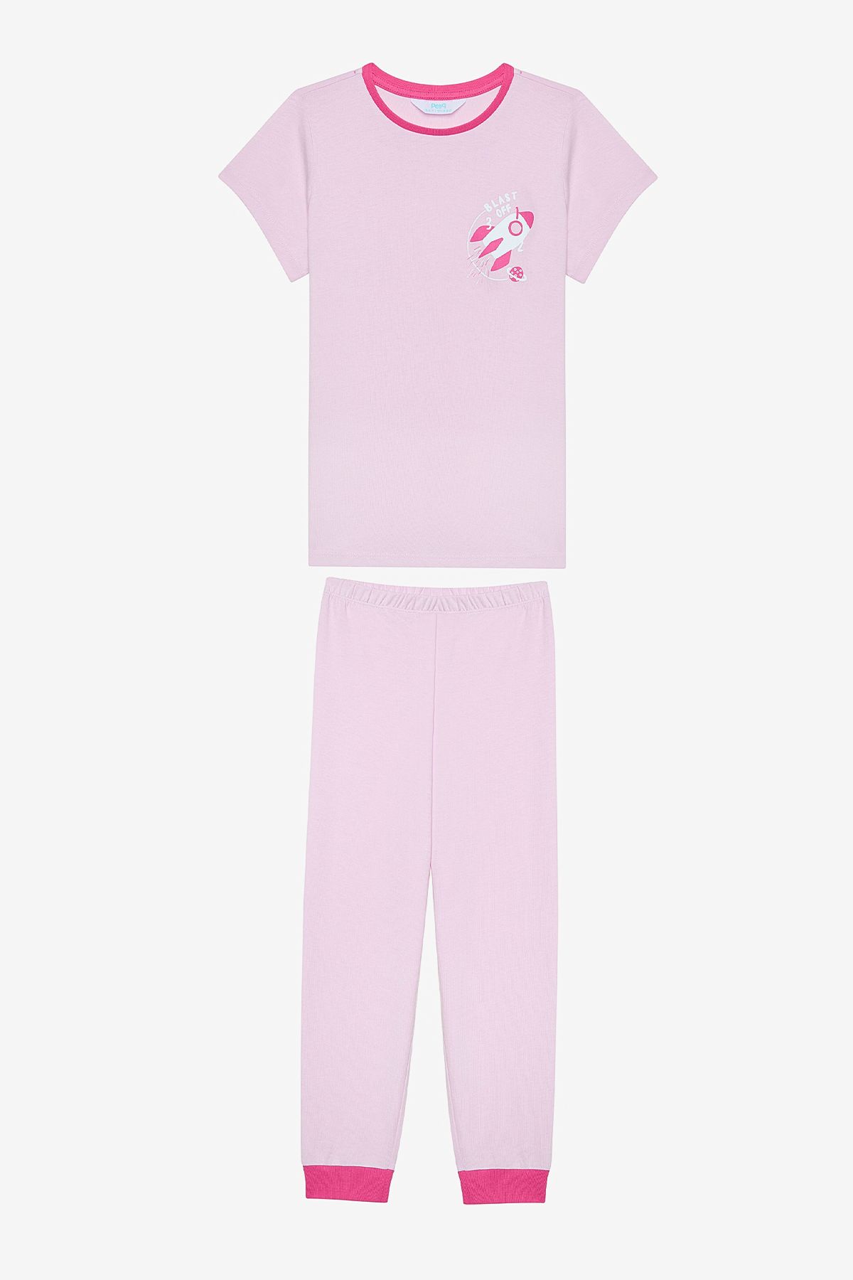 Penti-Girl's Blast Off 2-Piece Multicolor Pajamas Set 2