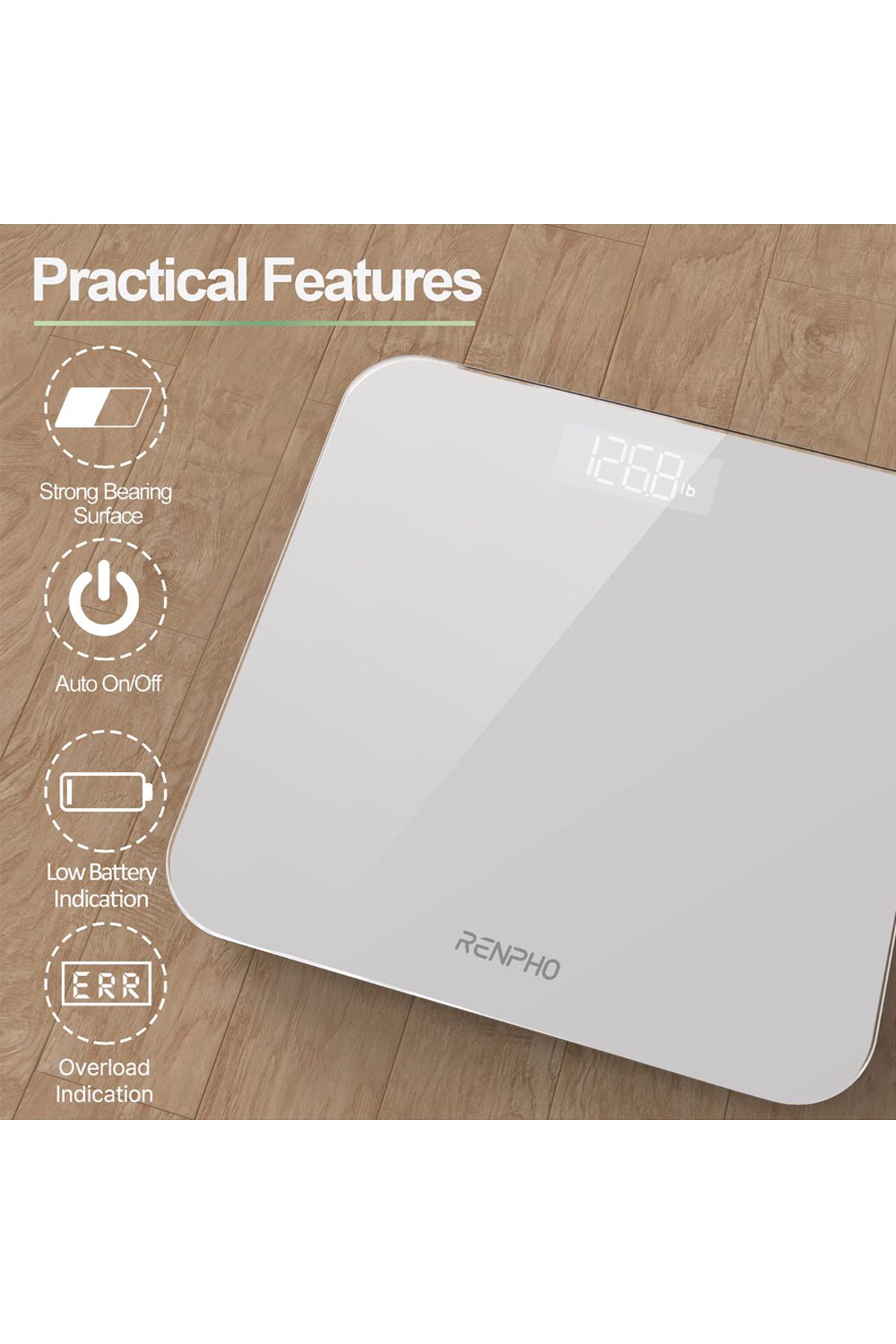 RENPHO-DIGITAL SCALES - CORE 1S 4