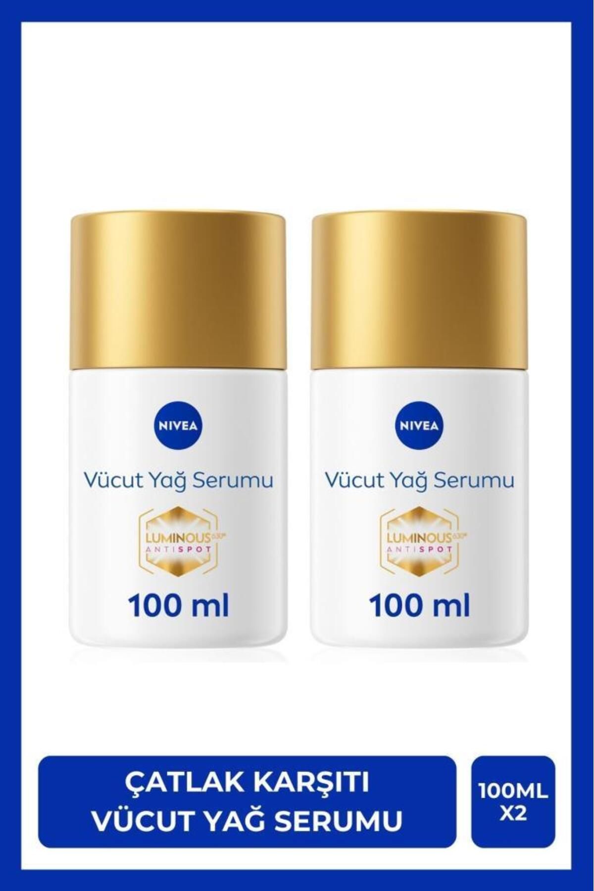 NIVEA Serumu 100ml, Hamilelik, Kilo Değişimi Çatlak Giderici Ekstra koruma X2 Adet SAKLI G