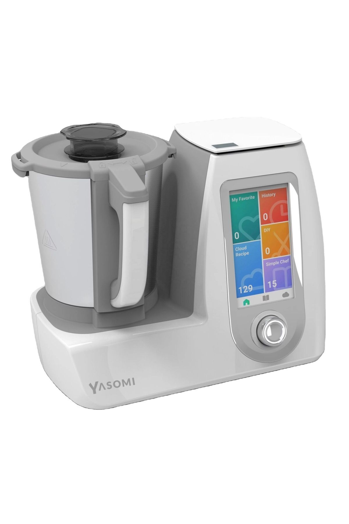 Yasomi Y95 Pro Akıllı Ekranlı Multifonksiyonel Yemek Yapma Mutfak Robotu ( Türkiye Garantili) fotoğrafı 3 (önizleme)