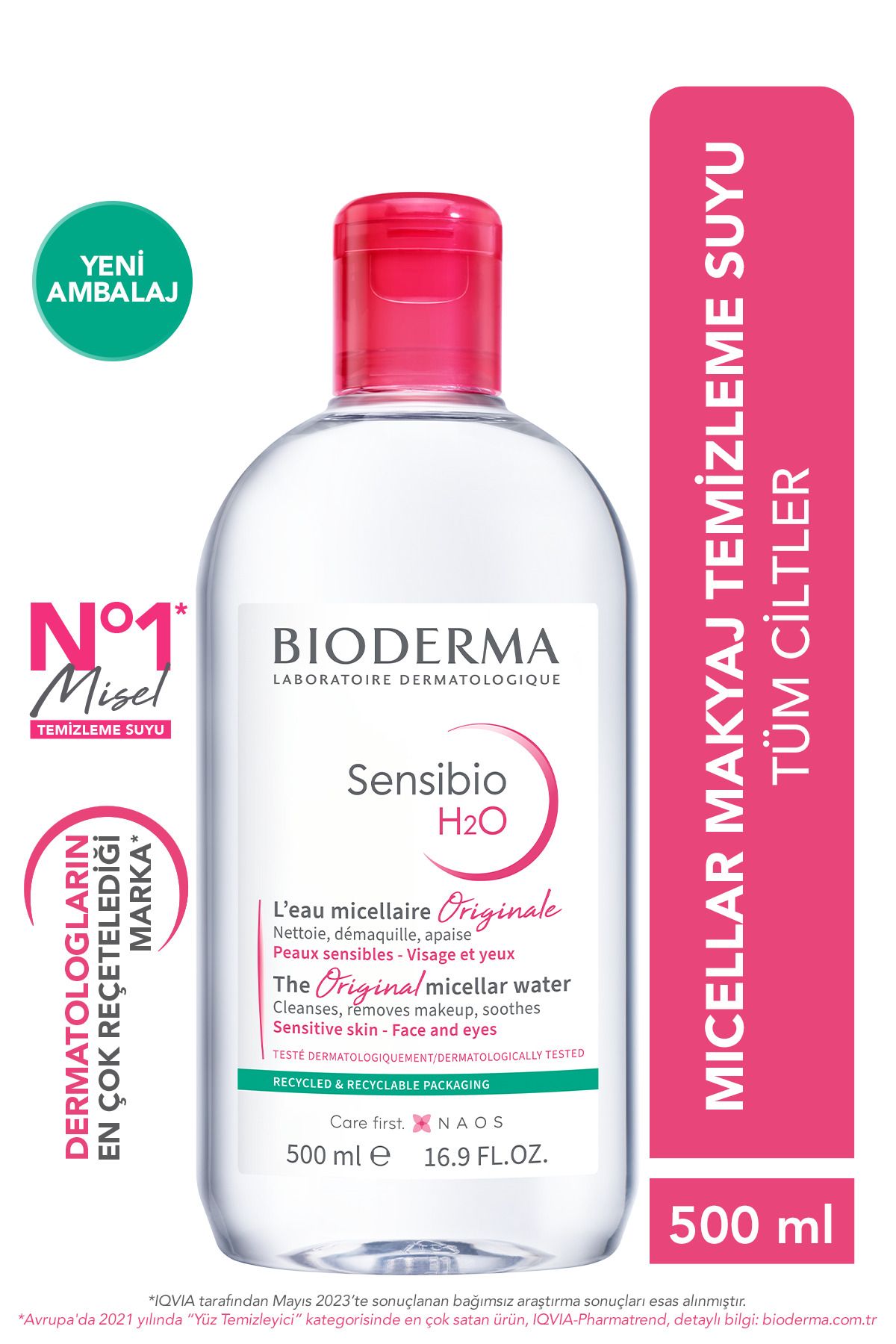 سرم شب ویتامین C ضد لک 5 میلی لیتر + کیت 500 میلی لیتری میسلار واتر Sensibio Bioderma