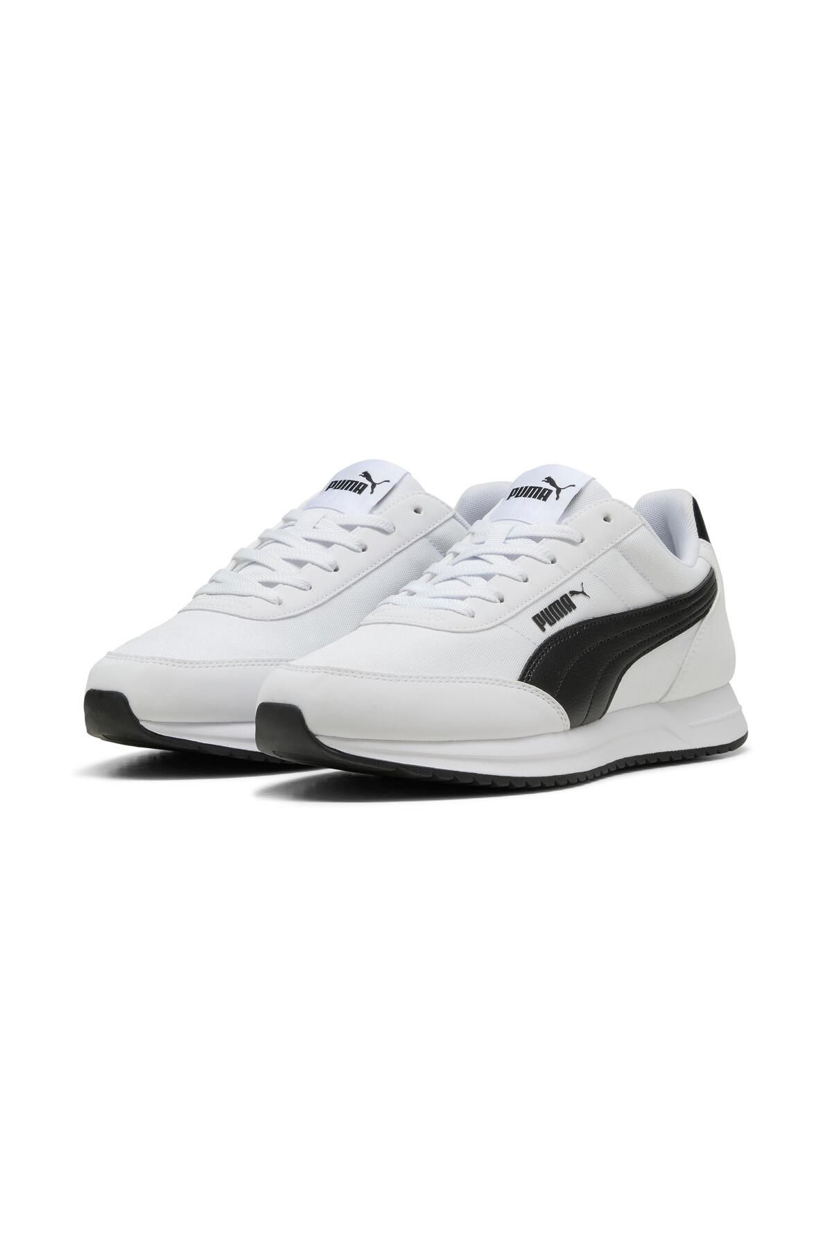Puma-R78 Lightwind PUMA Weiße und schwarze PUMA-Schuhe 4