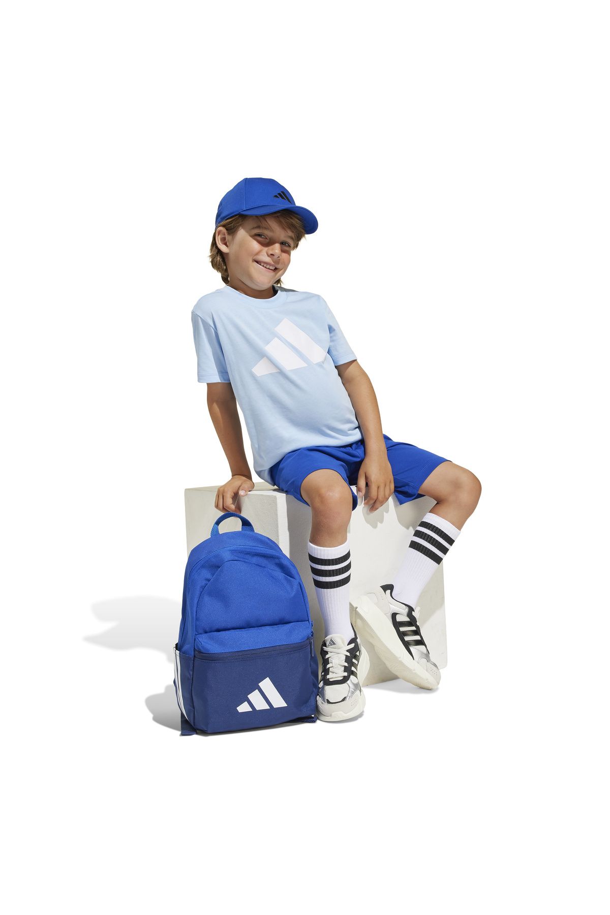 LK BL T-SET 160     GLOBLU/WHITE