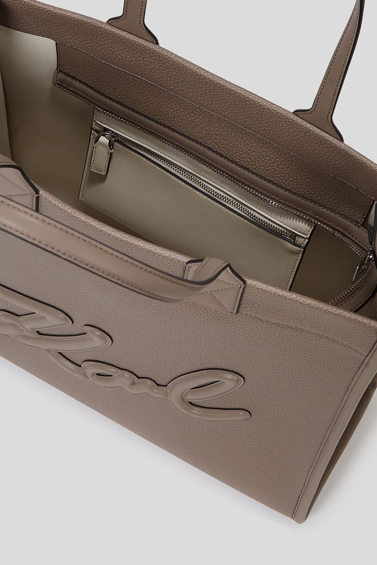 Karl Lagerfeld-Зерниста сумка KSkuare Lg Tote 3