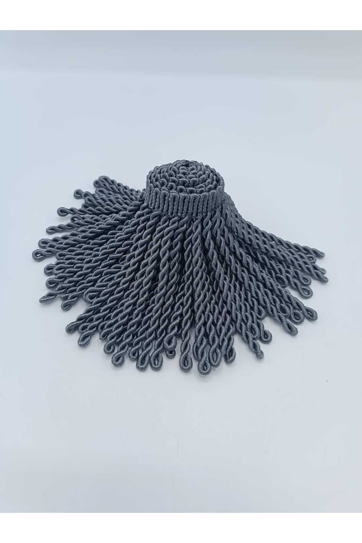 KATMERTEKS-10 Meters Anthracite Bouillon Fringe 1