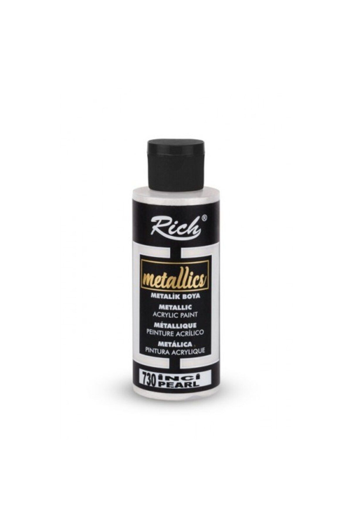 Rich Stencil Tasarım 730 İnci Rich Metalik Paint 120 Ml