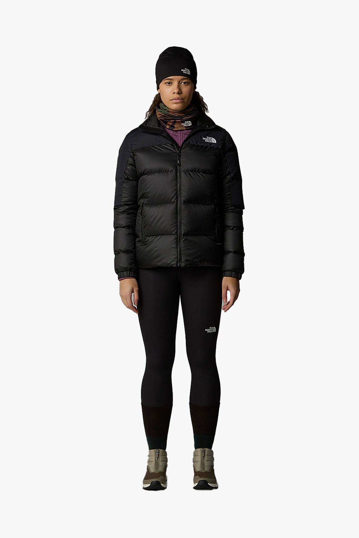 THE NORTH FACE-W Diablo down 2.0 Women's Black Coat Nf0A8990Ph51 2