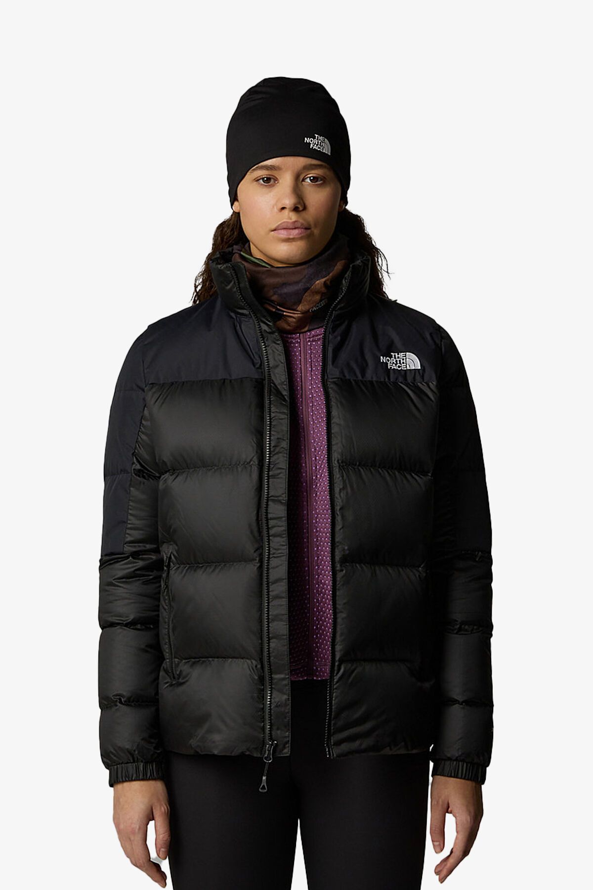 THE NORTH FACE-W Diablo down 2.0 Women's Black Coat Nf0A8990Ph51 4