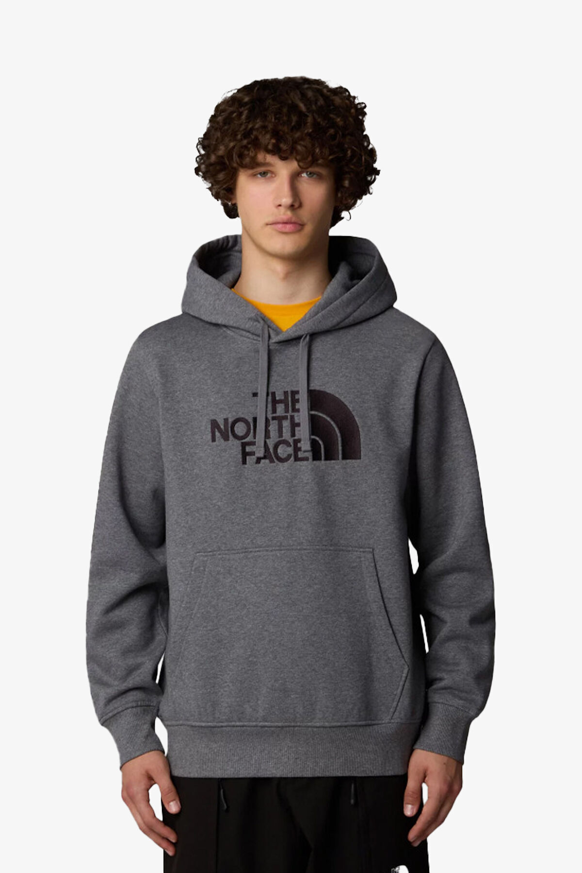 THE NORTH FACE-Men's Grey Sweatshirt - m Drew Peak Pullover Hoodie Nf0A89Emdyy1 1