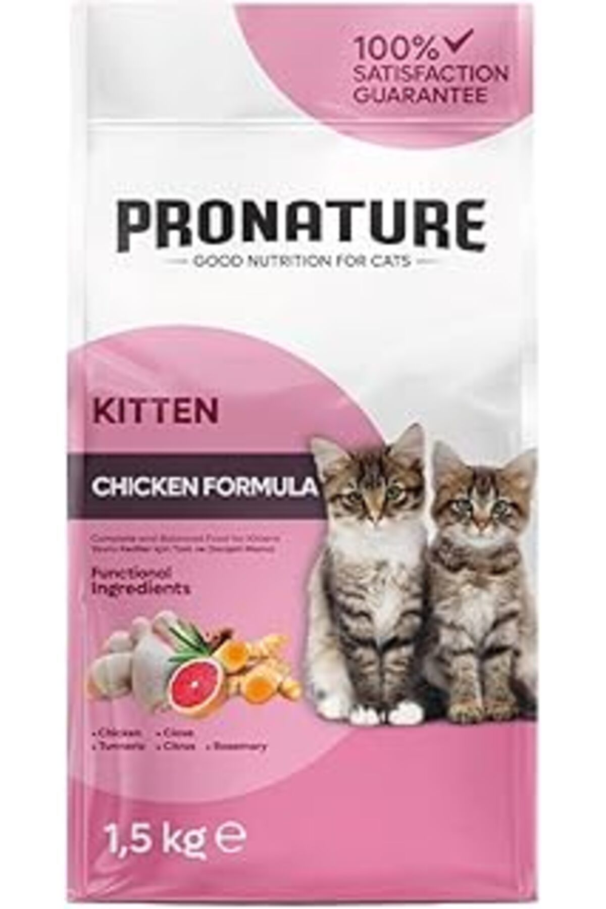 ZUHUDİ Pronature Pro Nature Daily Growth Kitten Yavru Kedi Sı 1.5 Kg