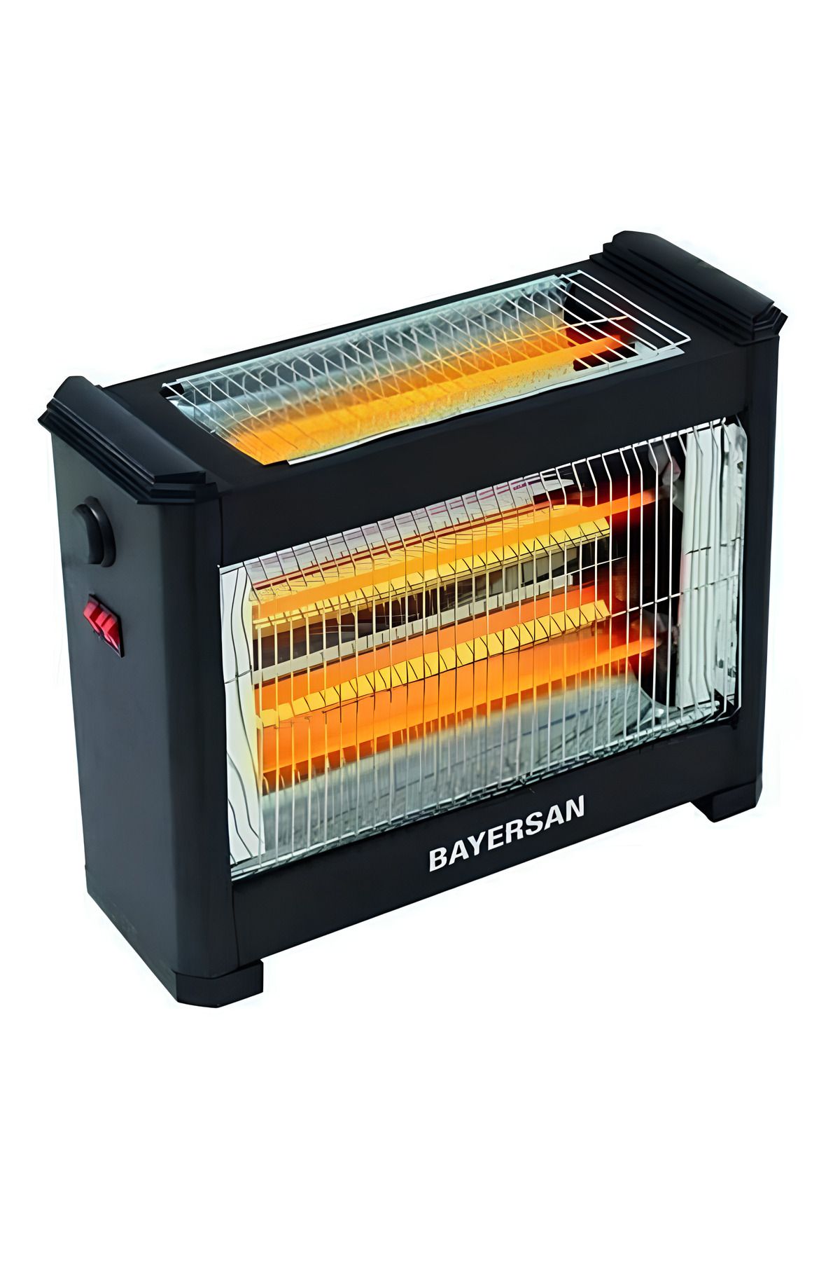 Mobee Şömine Tasarımlı Elektrikli Isıtıcı,Yüksek Güçlü ve Etkili Isınma Isıtıcı Soba 1800W B-3001