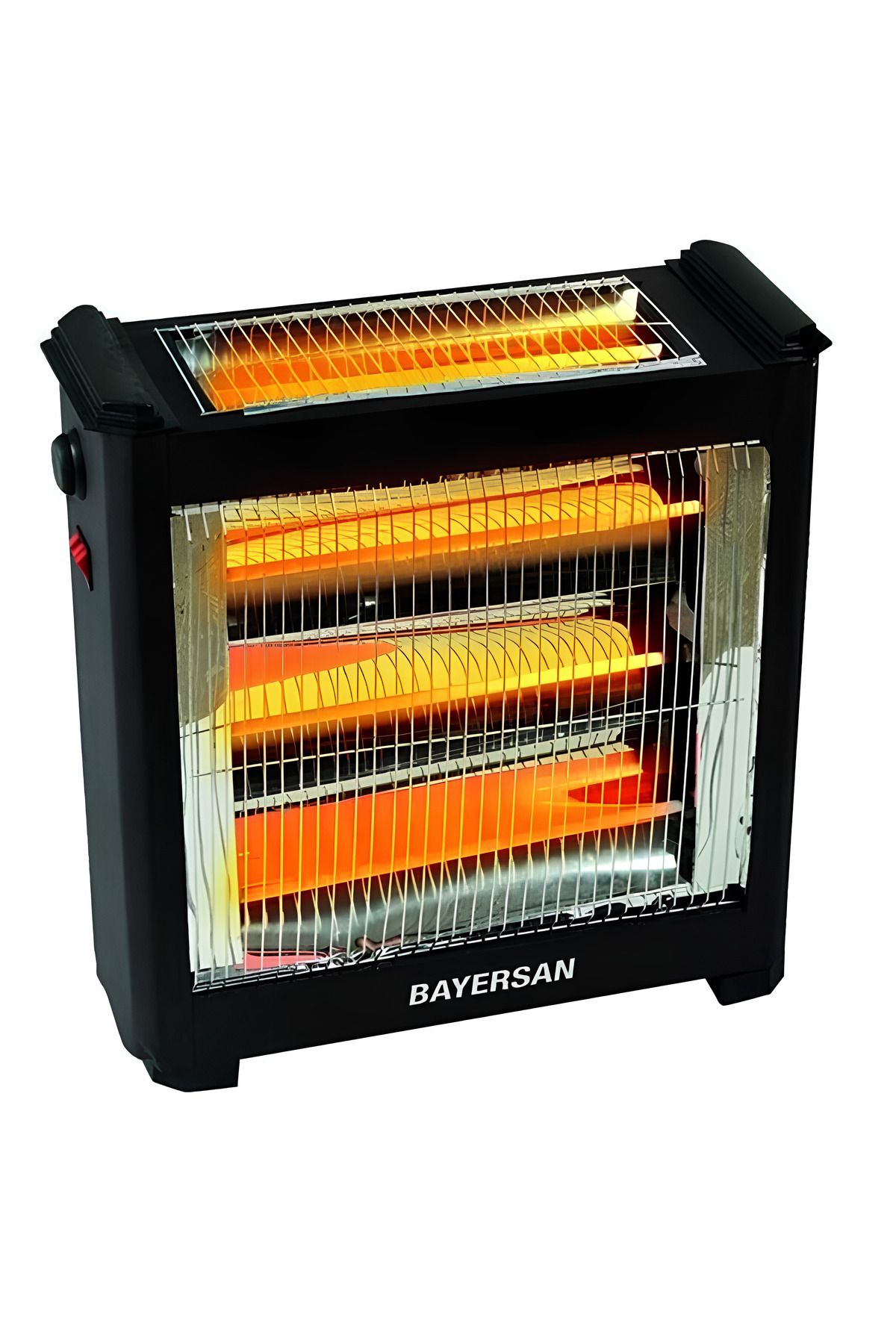 Mobee Şömine Tasarımlı Elektrikli Isıtıcı,Yüksek Güçlü ve Etkili Isınma Isıtıcı Soba 2400W B-3003