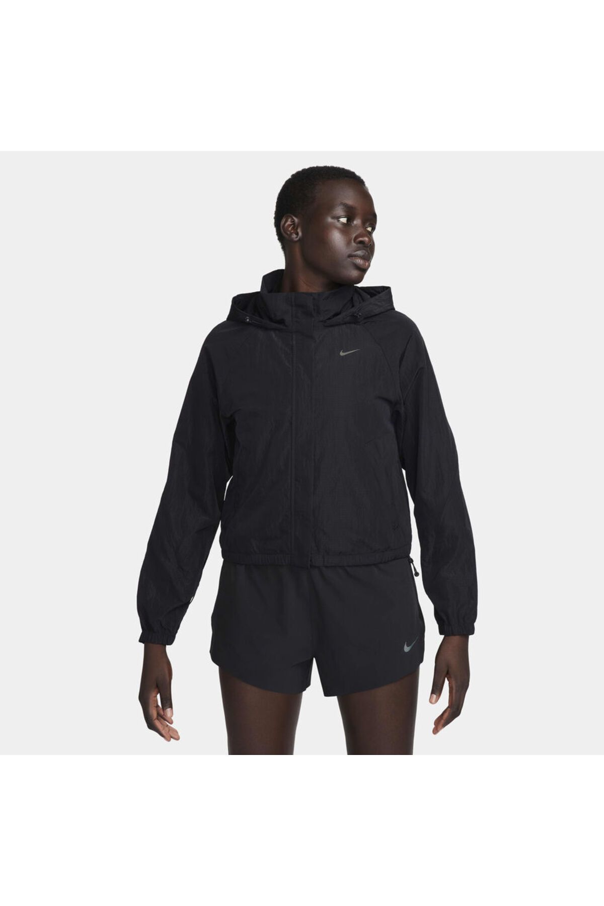 Nike Running Division Women's Repel Jacket Siyah Kadın Koşu Ceketi