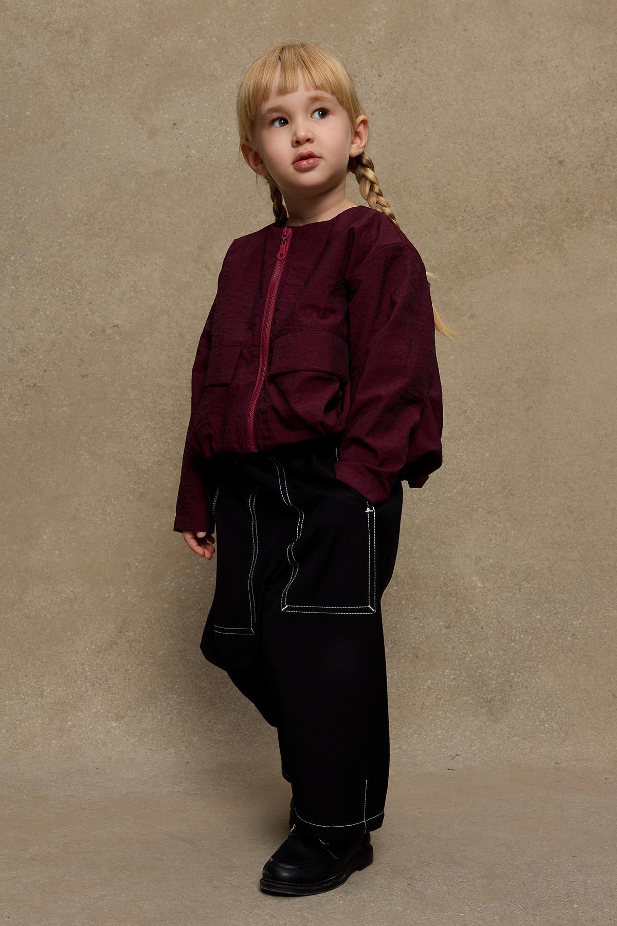 Fahhar Kids Bomb Ceket Bordo fotoğrafı 7 (önizleme)