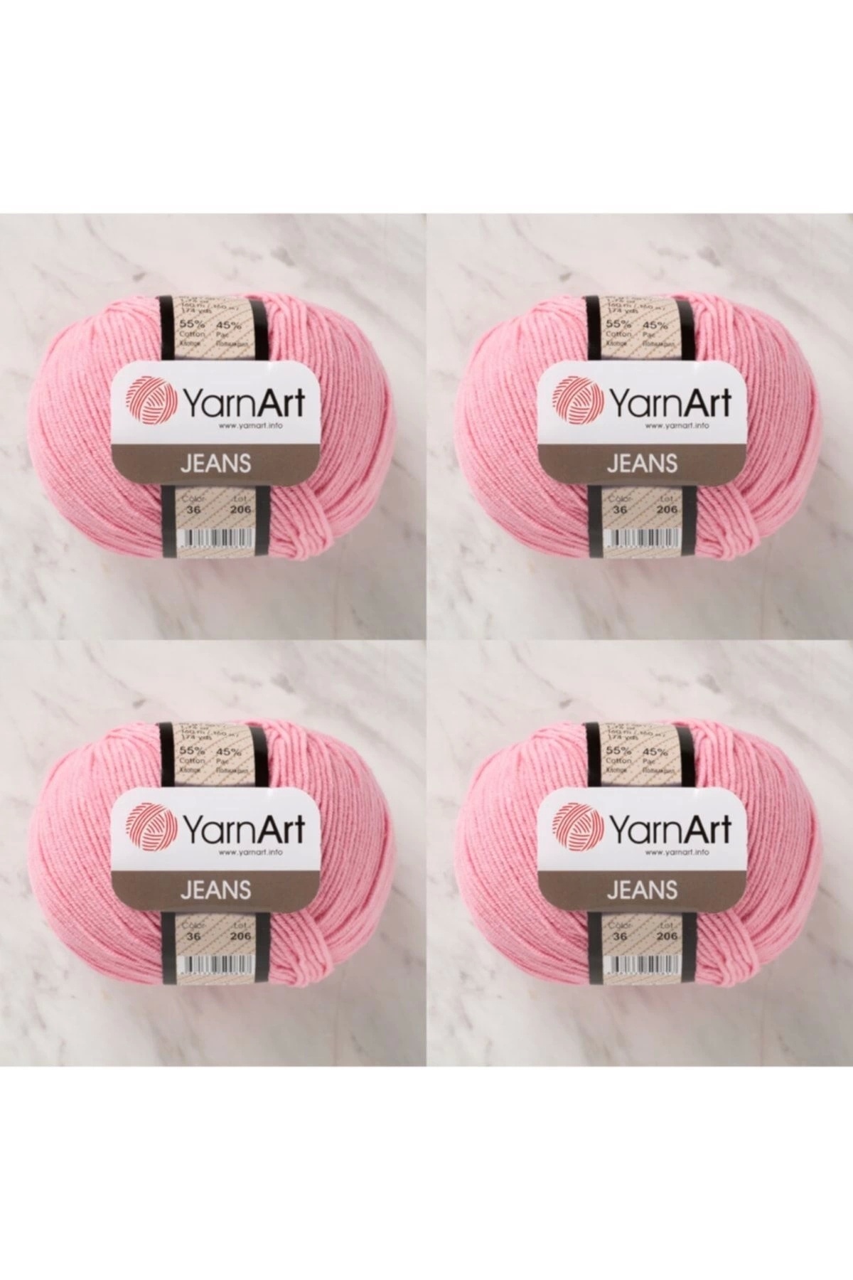 Jeans 36 4-Pack Punch Rope Amigurimi Rope