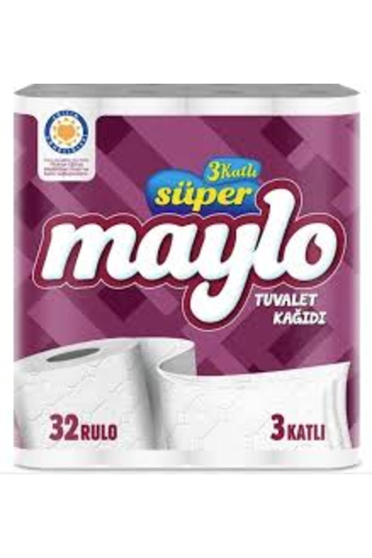 Maylo 32 Rulo Tuvalet Kağıdı 3 Katlı