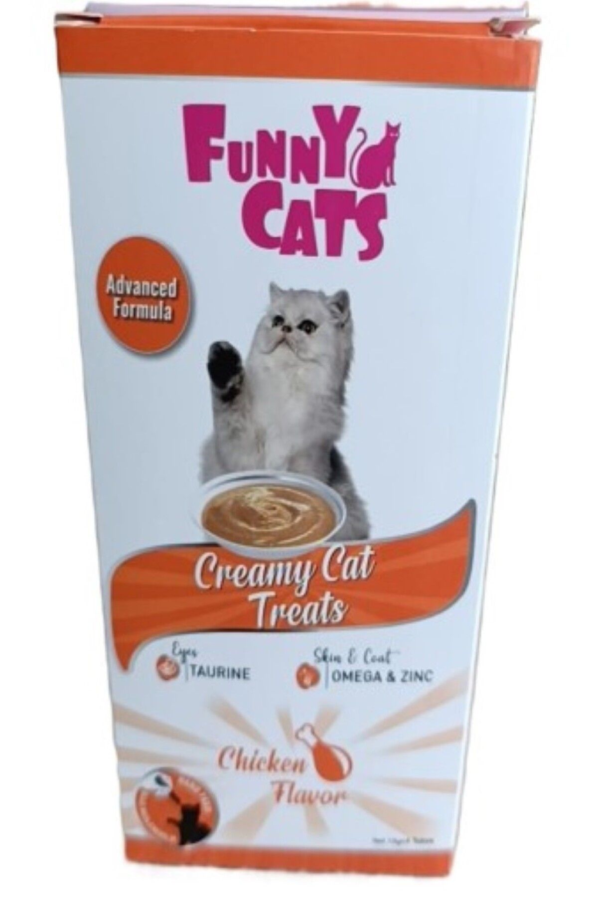 FUNNY CATS Kedi̇ler İçi̇n Ödül Mamasi Krema 4'lü Paket