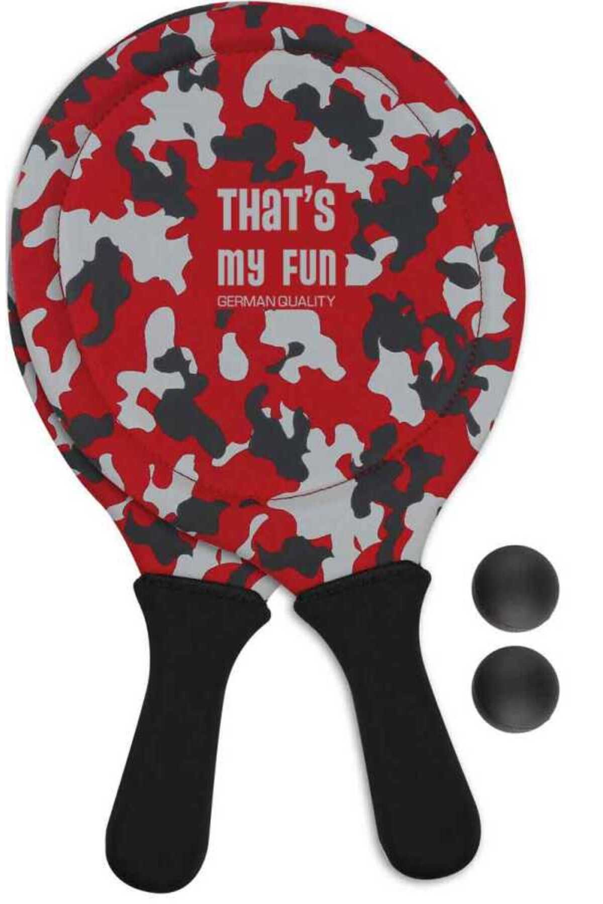 That's My Fun Tmf Plaj Tenisi Camo Kırmızı 74321