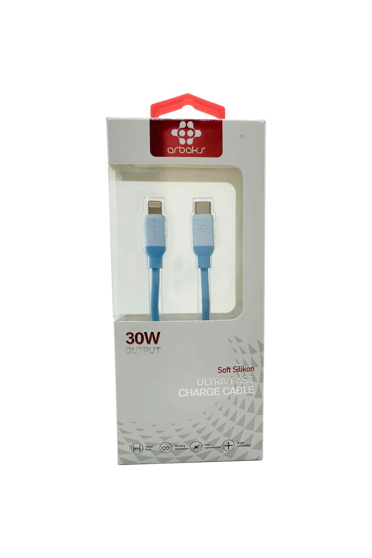TEKNOTOK 30W TYPE-C To Lightning İphone Şarj Kablosu Arbaks Arb-316