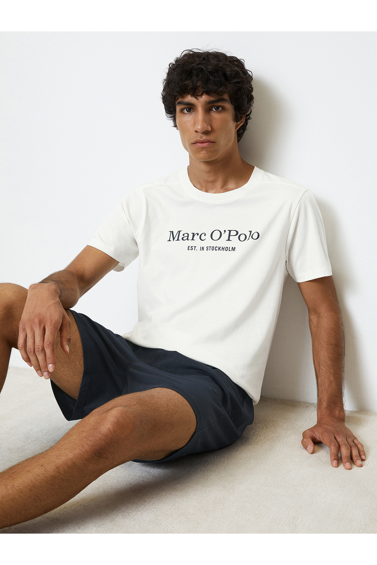 Marc O'Polo-Pyjama Mix & Match Cotton Schlafanzug Schlafmode Bequem 4