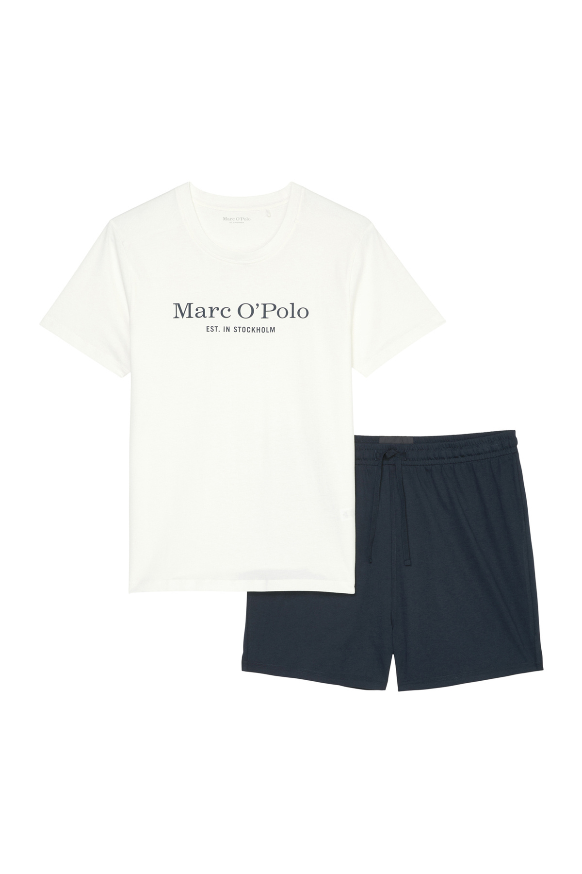 Marc O'Polo-Pyjama Mix & Match Cotton Schlafanzug Schlafmode Bequem 5