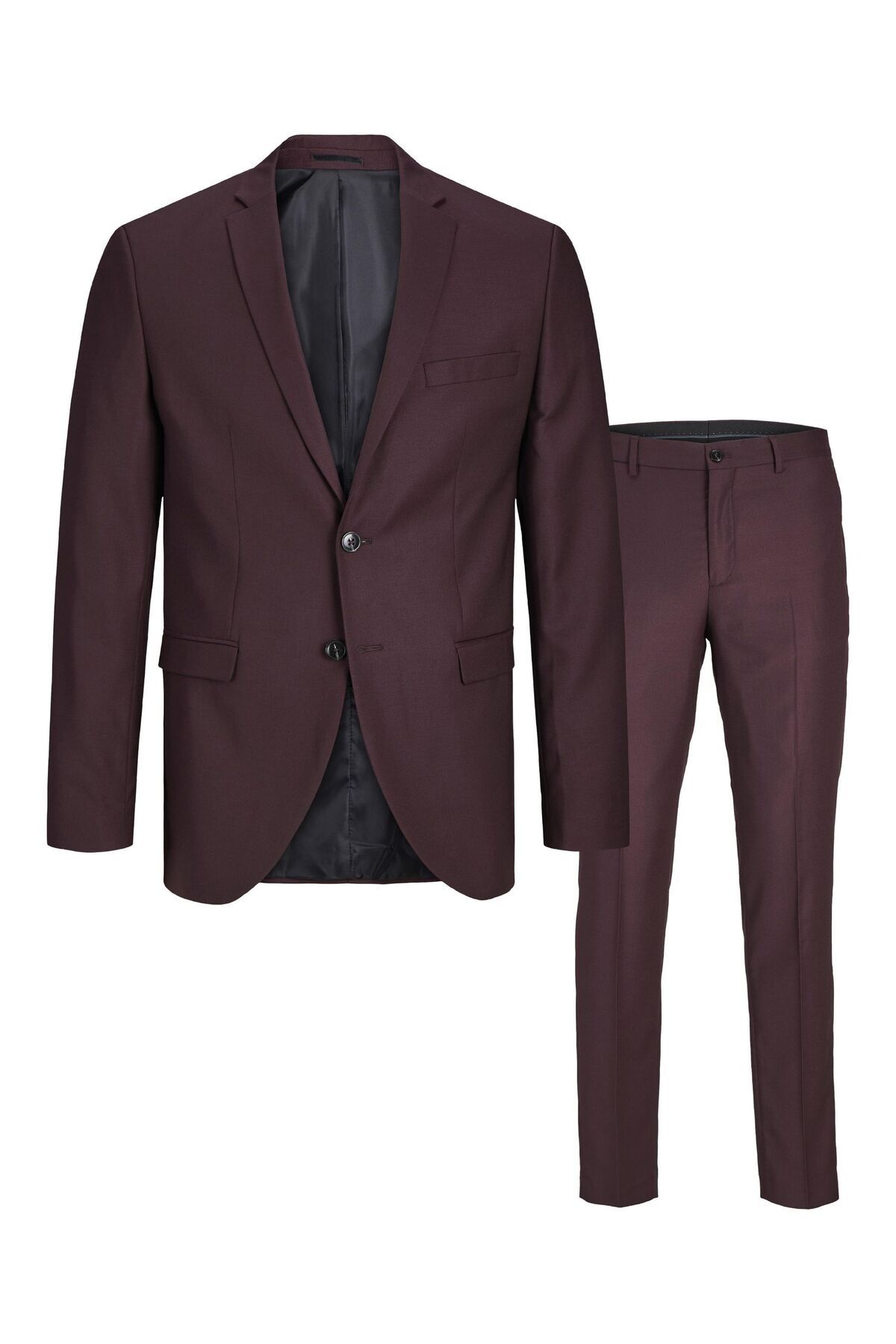 Jack & Jones-Einreihiger Blazer und Hose JPRSOLARIS Super Slim Fit Anzug 2