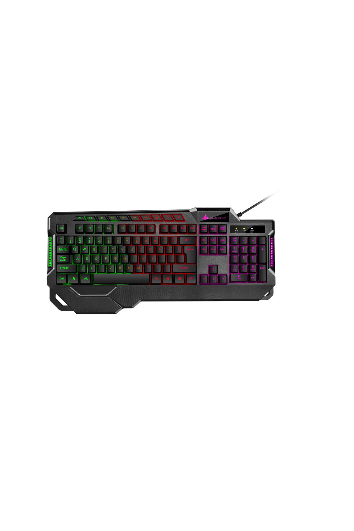 SHARX-JS4X1 4-in-1 Combo: Gaming Keyboard, RGB Mouse, Headset NC, & RGB Mouse Pad (800x400mm) 5