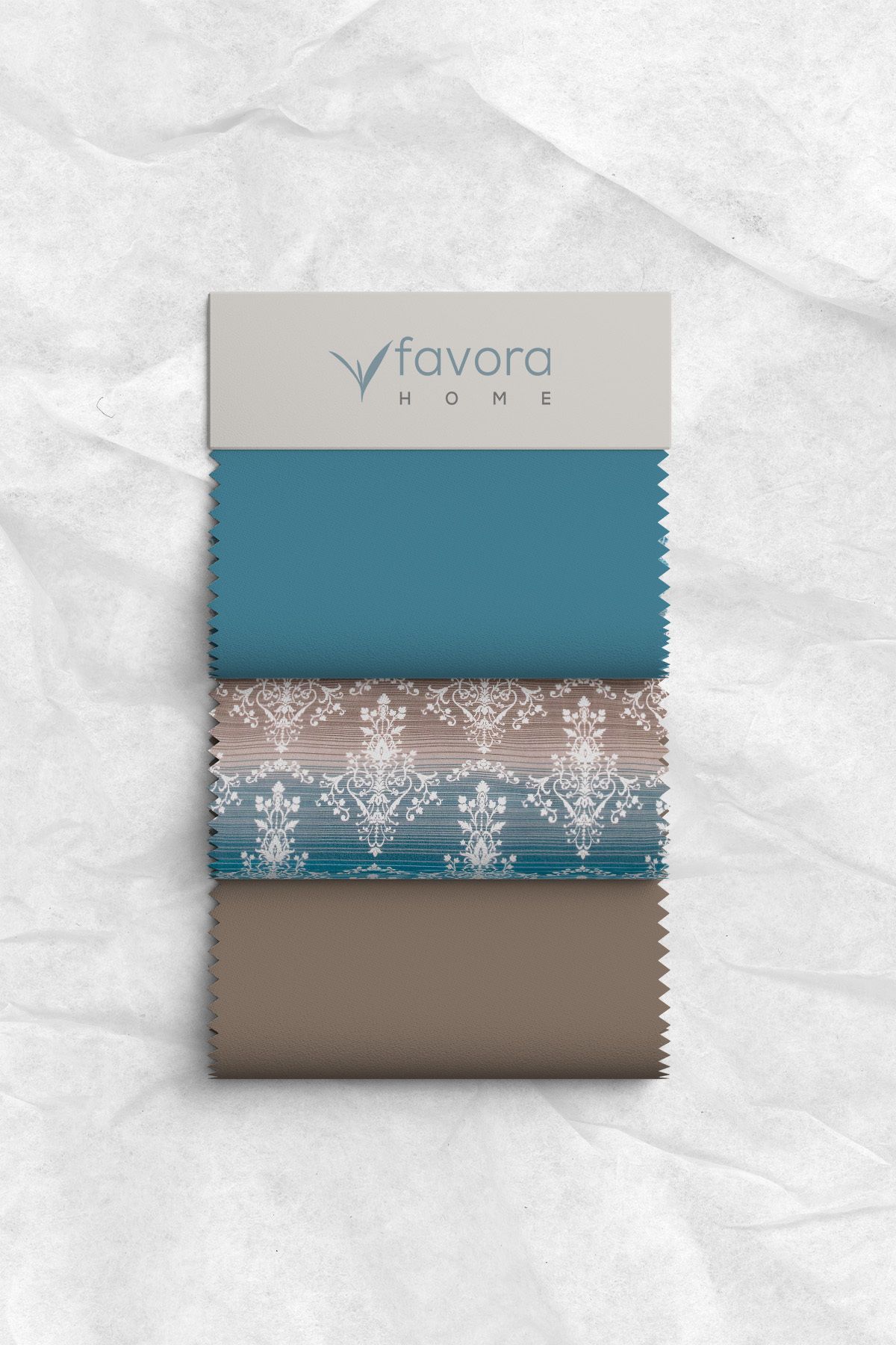 FAVORA-Nova Double Bedding Set with Elastic Sheets - Petrol 4