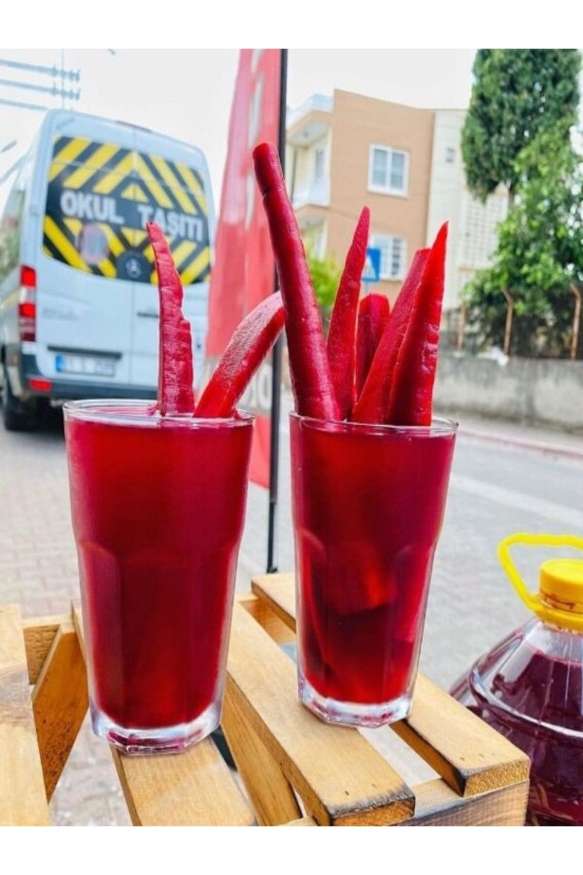parla şalgamları 2 Adet 5 Litre Acısız Şalgam